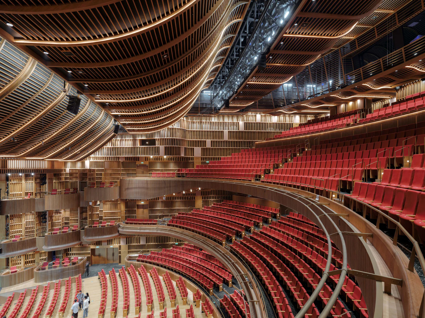 Cultural Arena | New Bund 31 Performing Arts Center by Neri&Hu Design ...