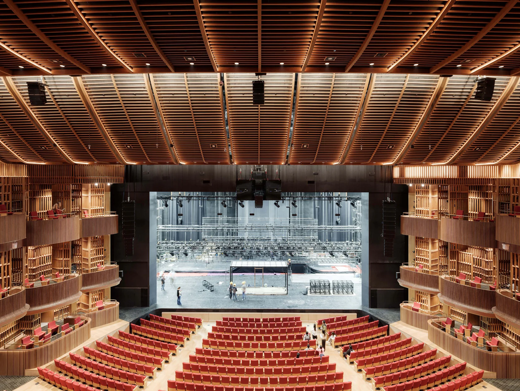 Cultural Arena | New Bund 31 Performing Arts Center by Neri&Hu Design ...