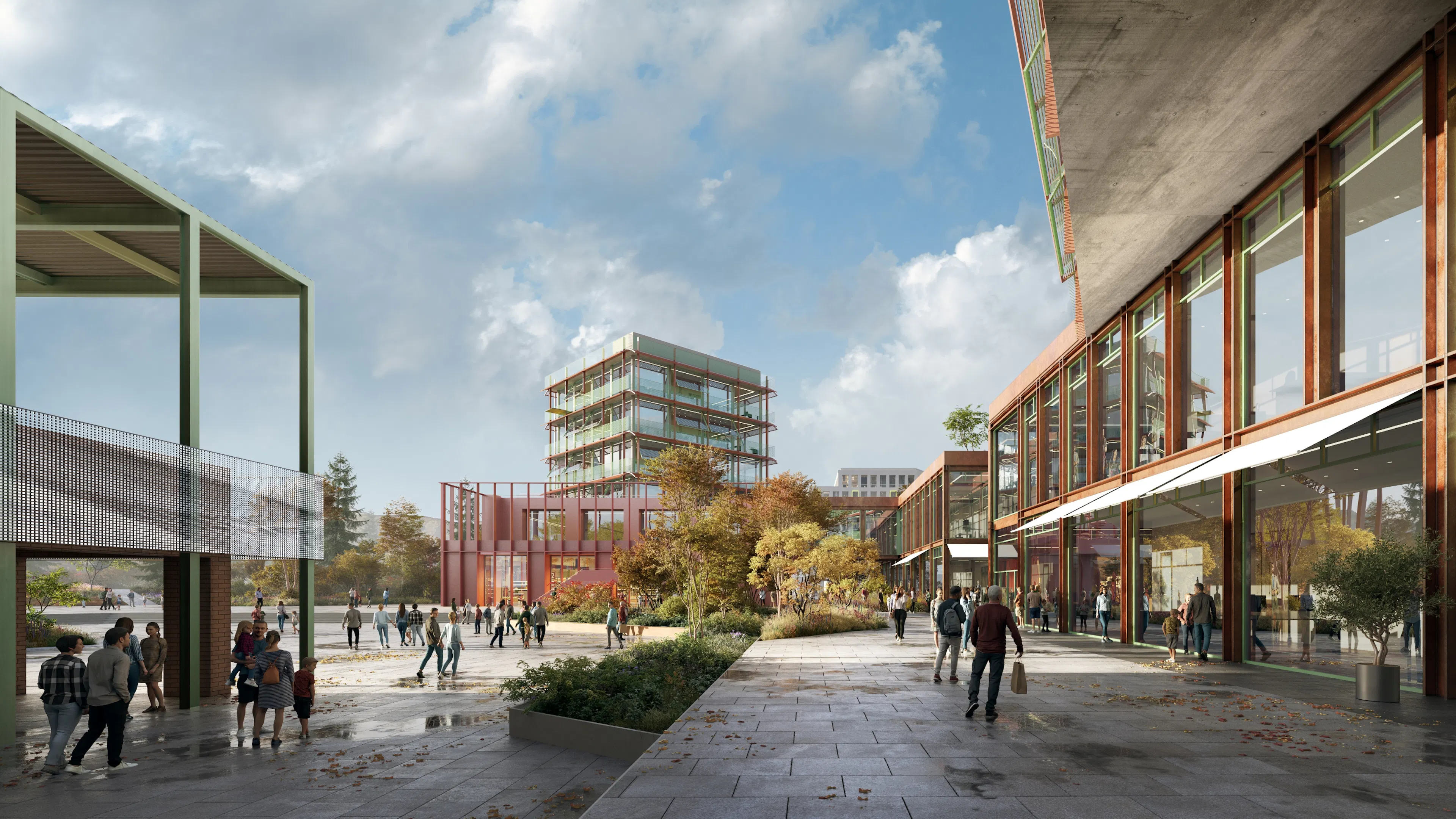 Development concept of central Sudbury — 1