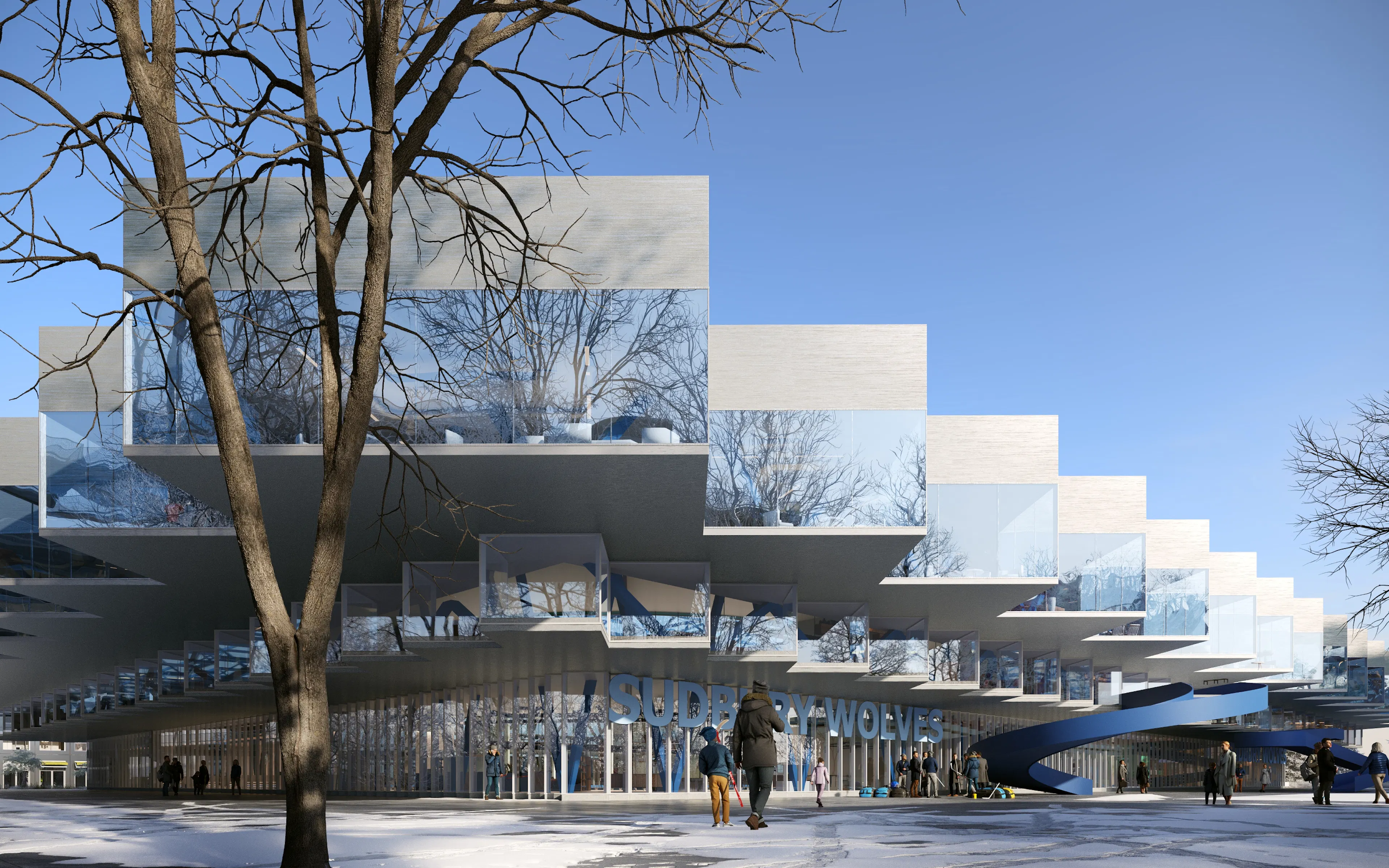 Development concept of central Sudbury — 2