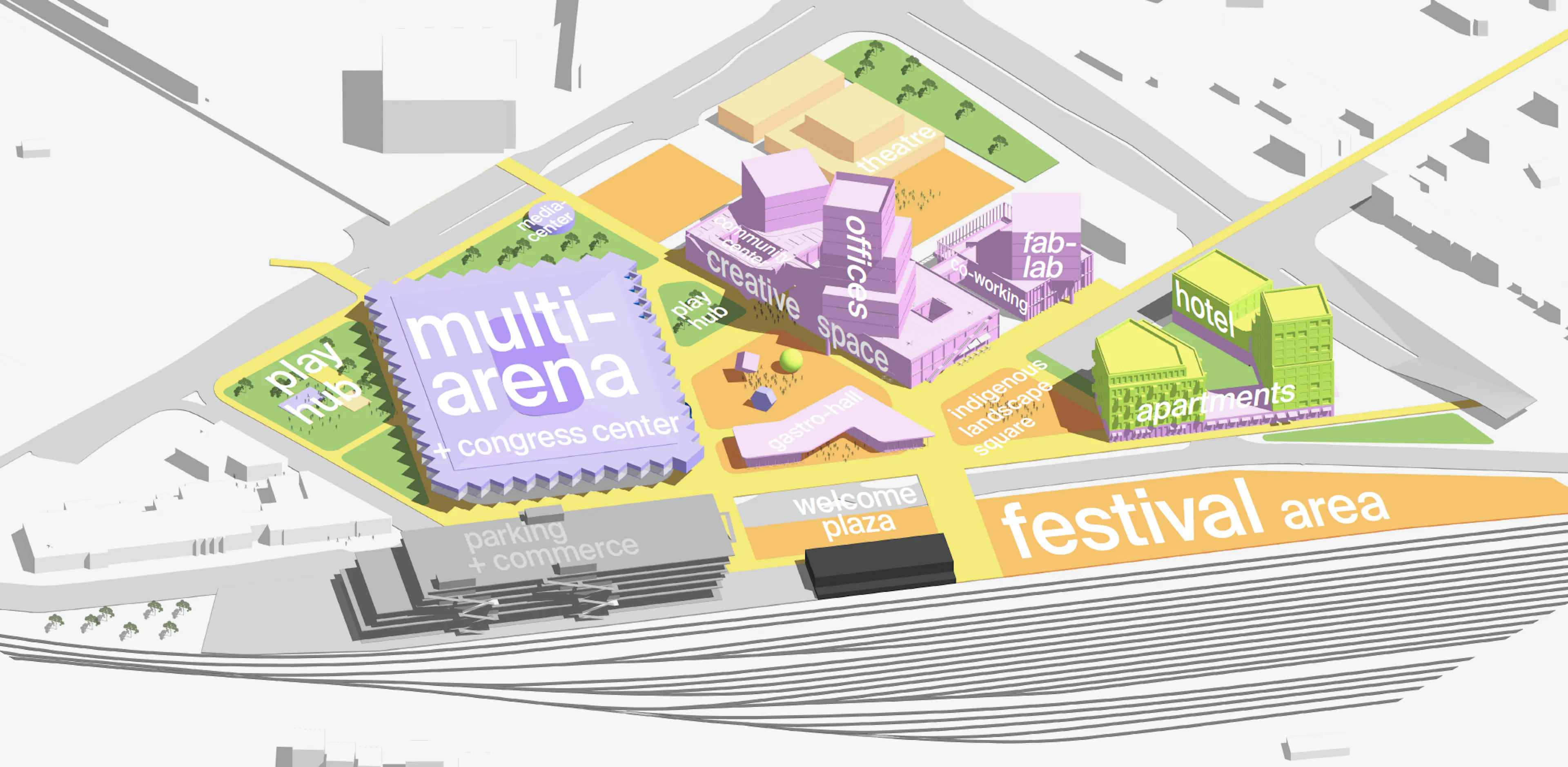 Development concept of central Sudbury — 8
