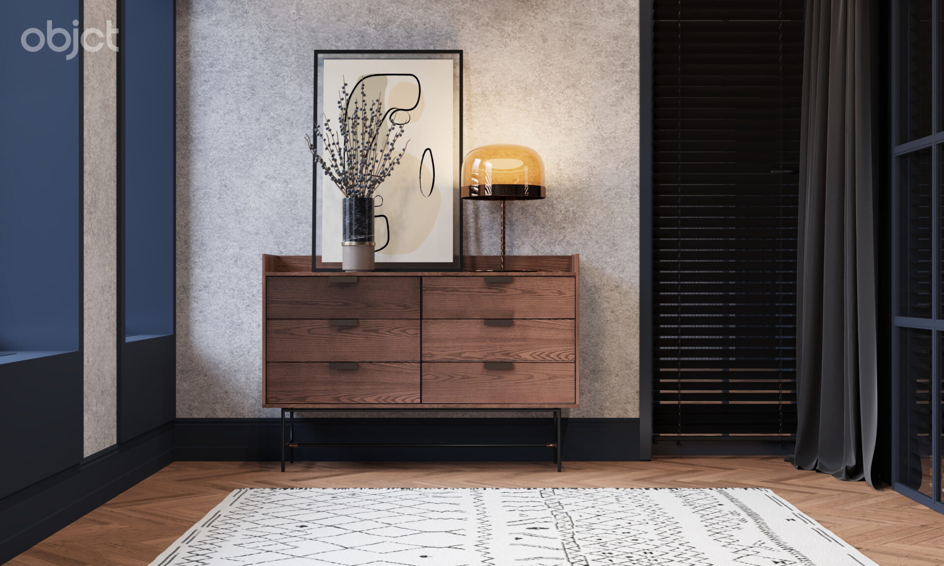 Interior design project in Vander Park residential complex, Moscow by ...