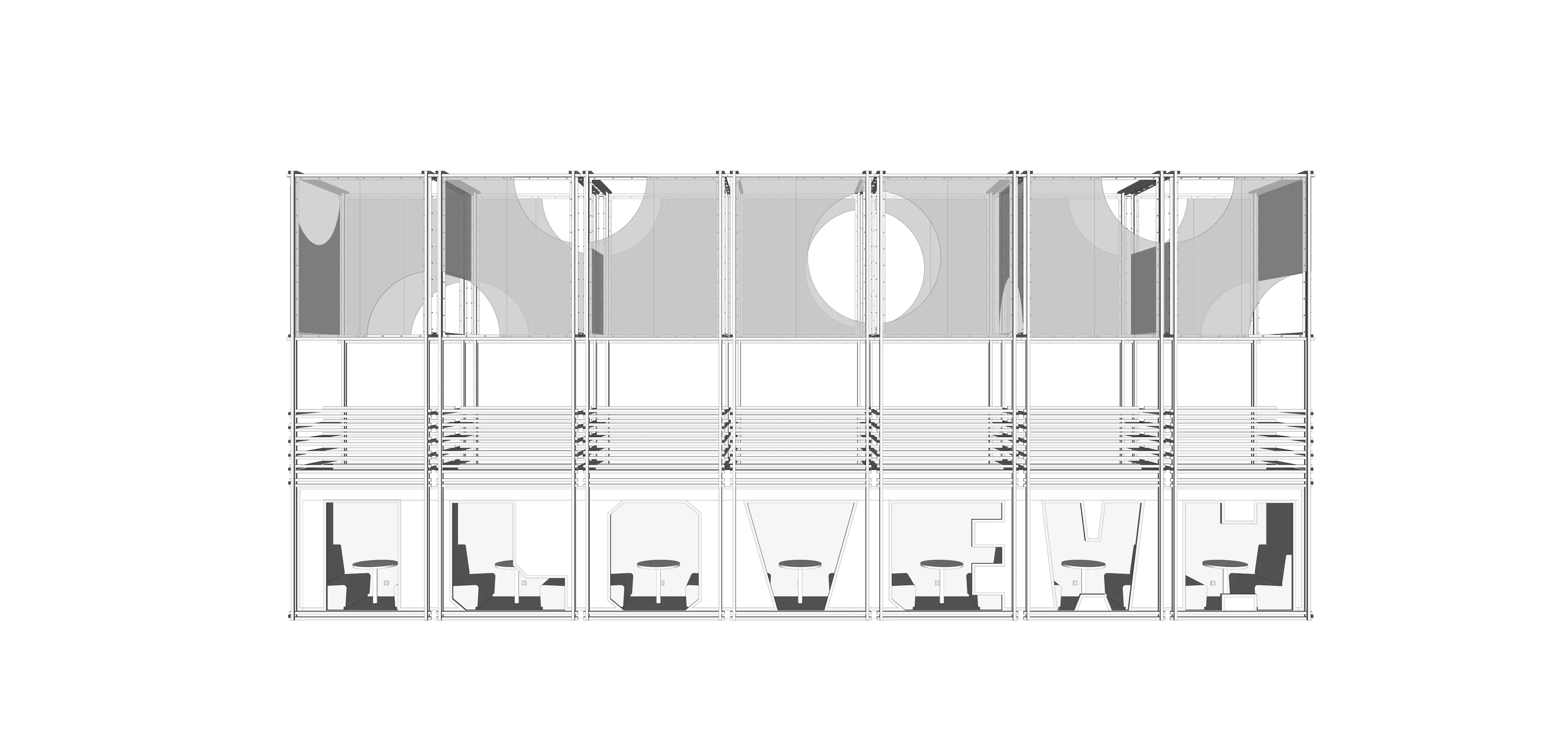 Design of kiosks and observation decks in Wuhan Tianhe Airport T2—Towards a light architecture — 25