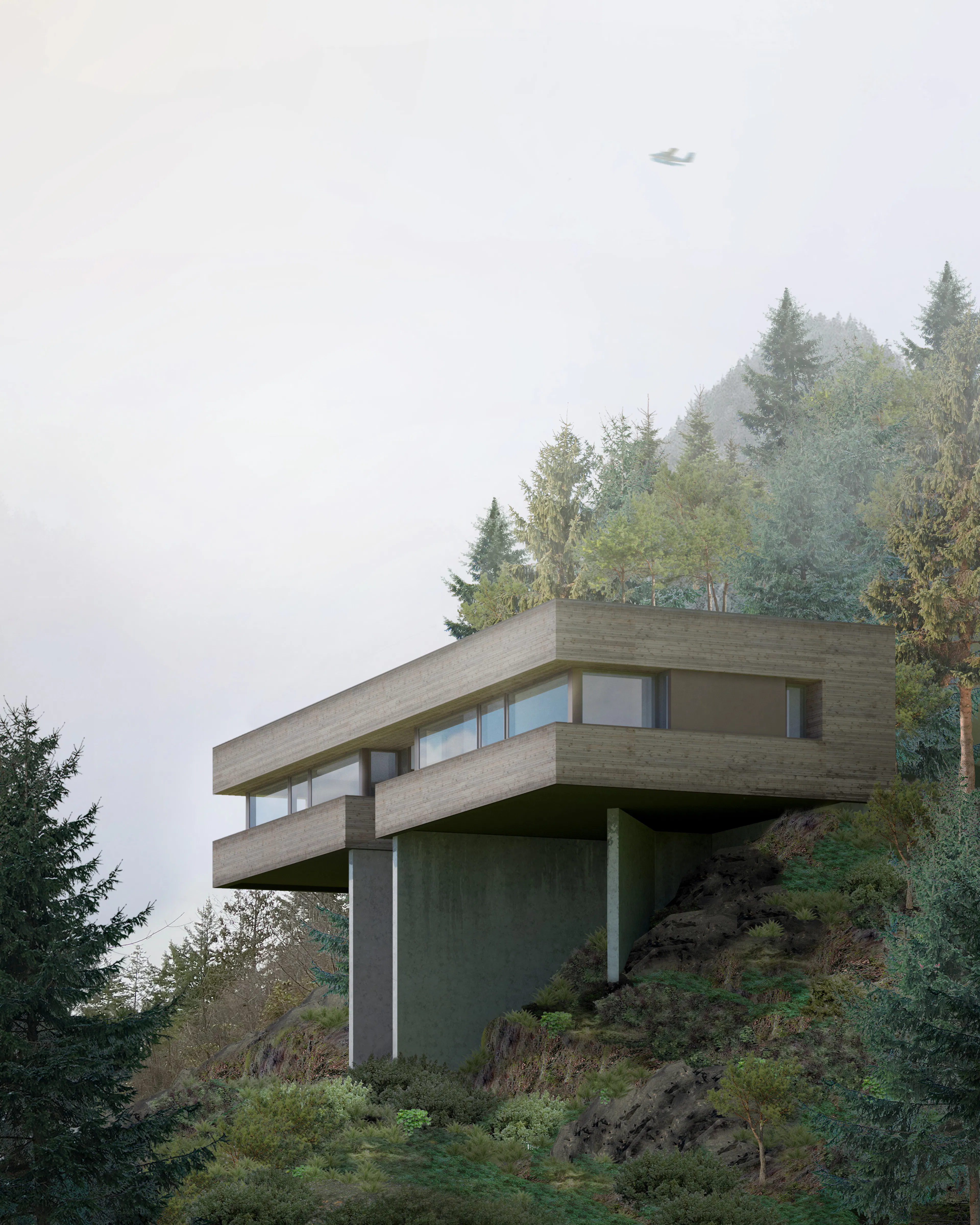 Cliffhanger House — 1