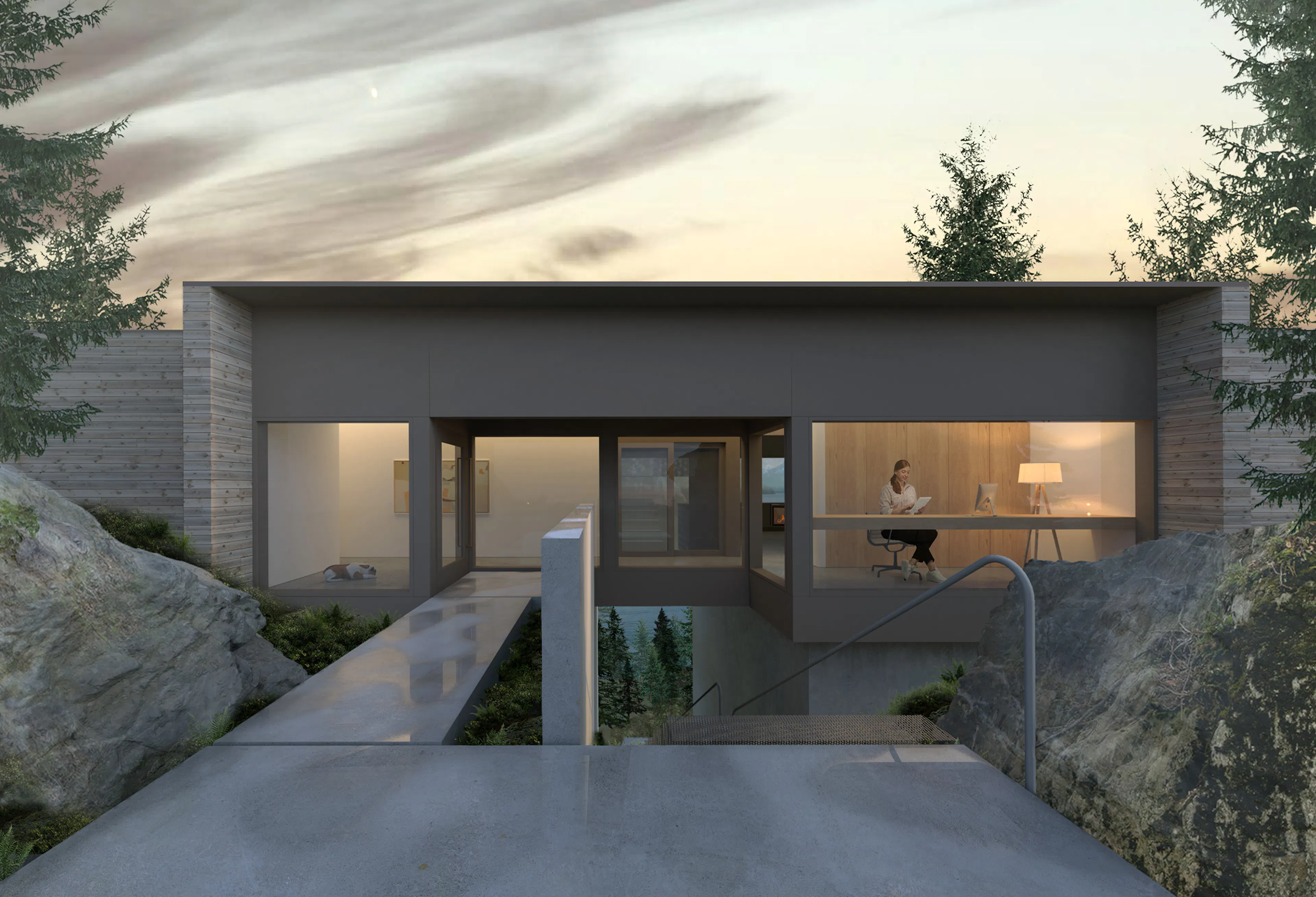 Cliffhanger House — 2