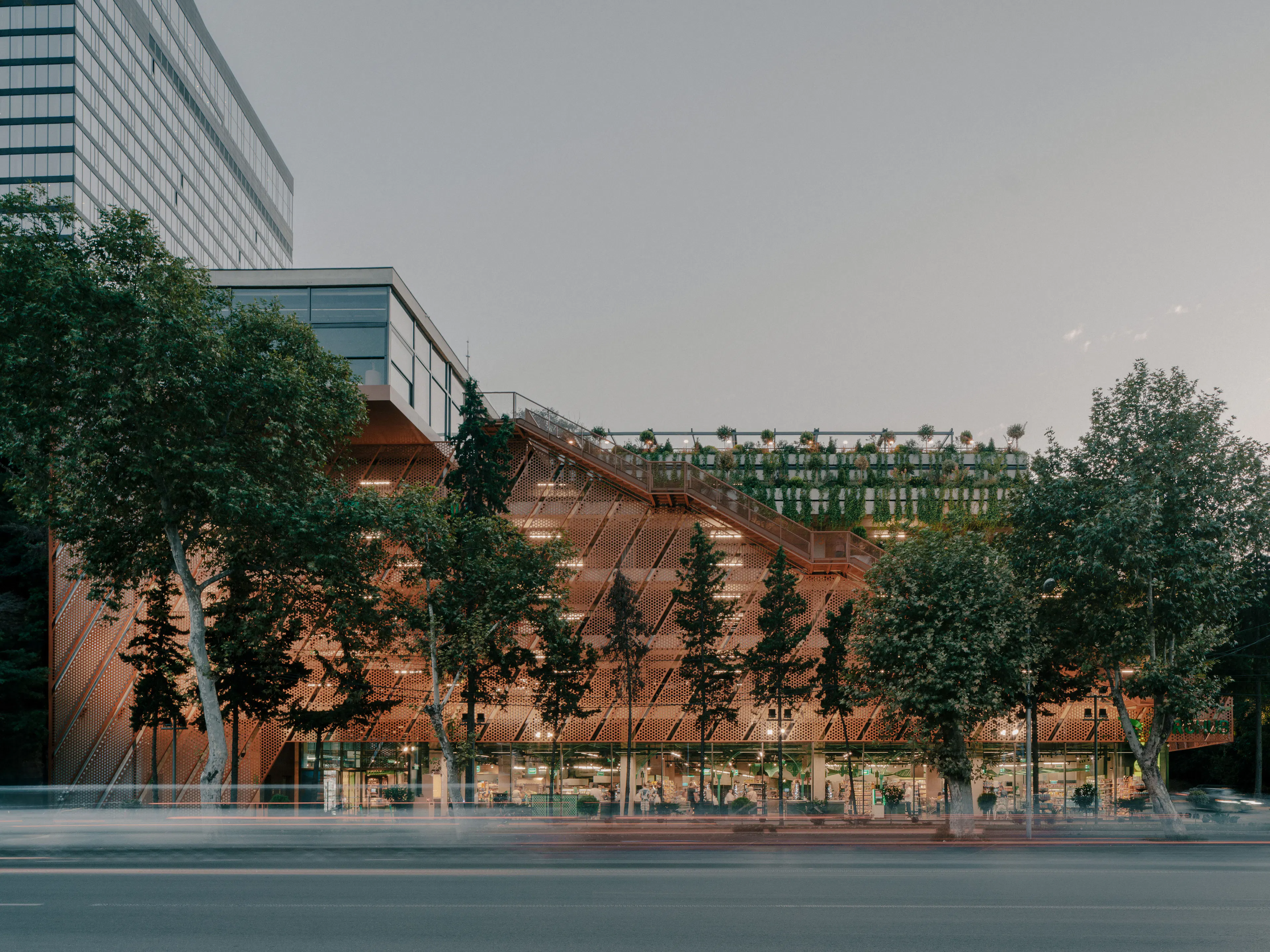 Multifunctional Landmark on the Riverbank