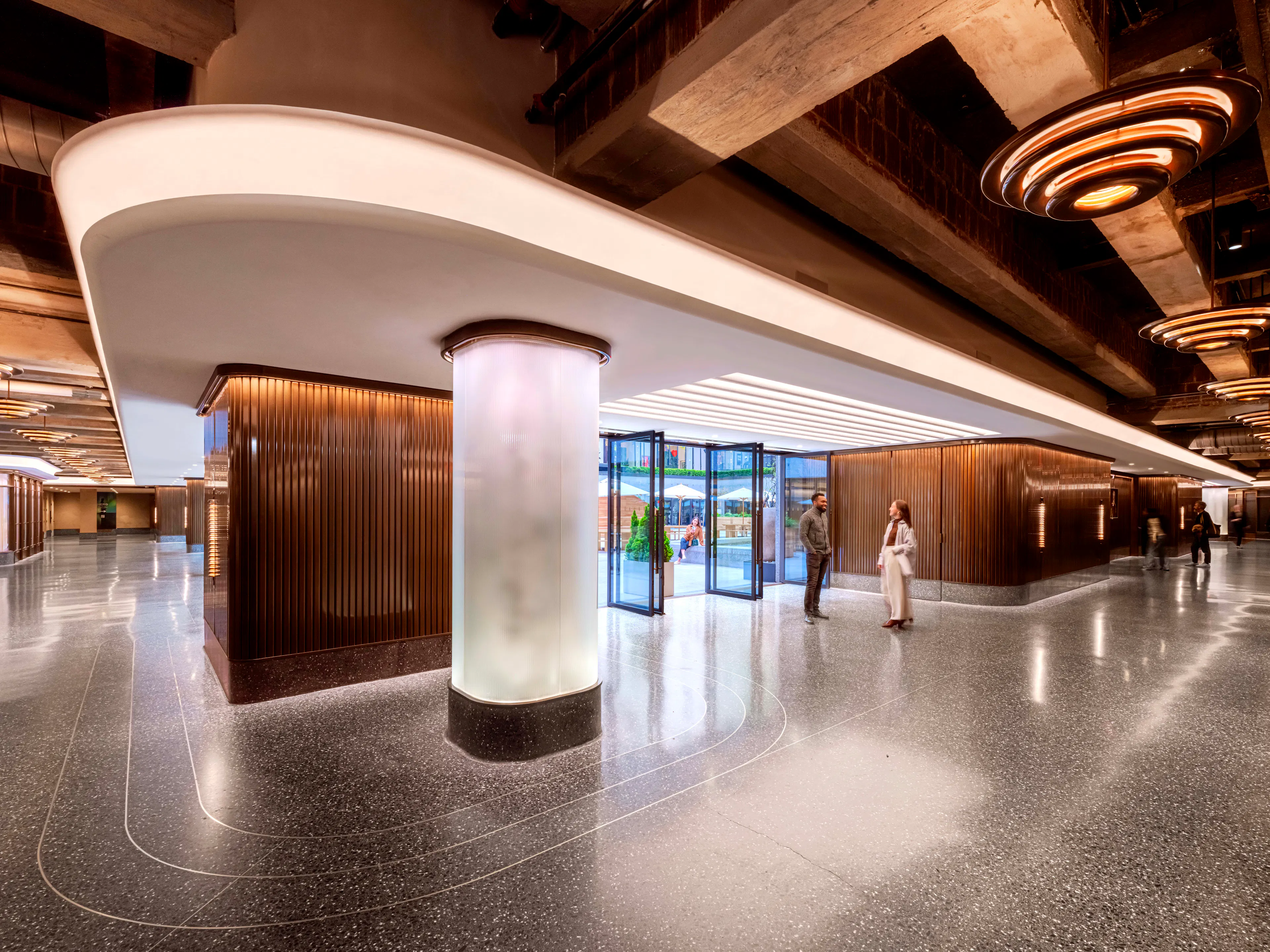Rockefeller Center Rink Level Public Concourse — 3