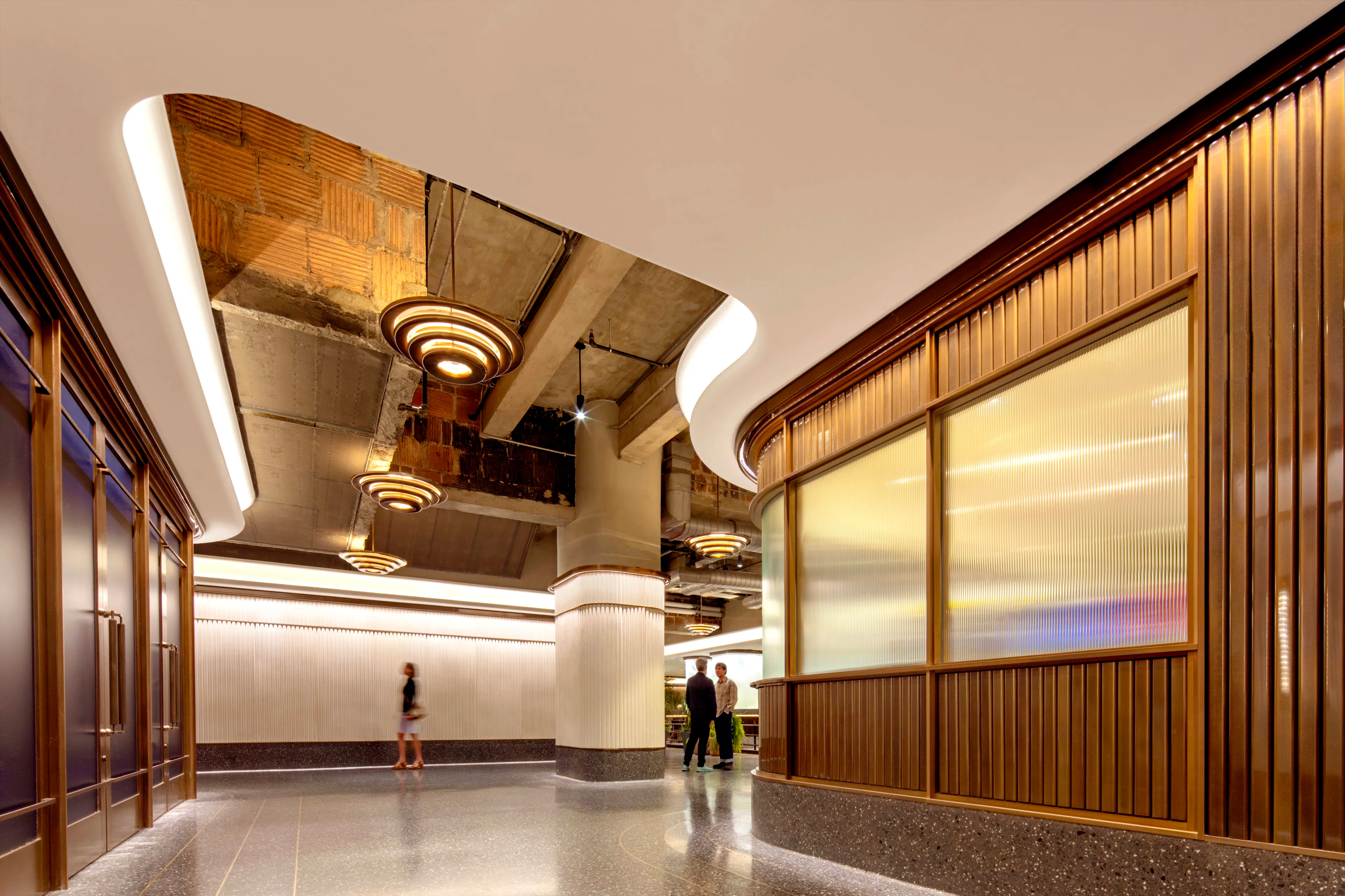 Rockefeller Center Rink Level Public Concourse — 9
