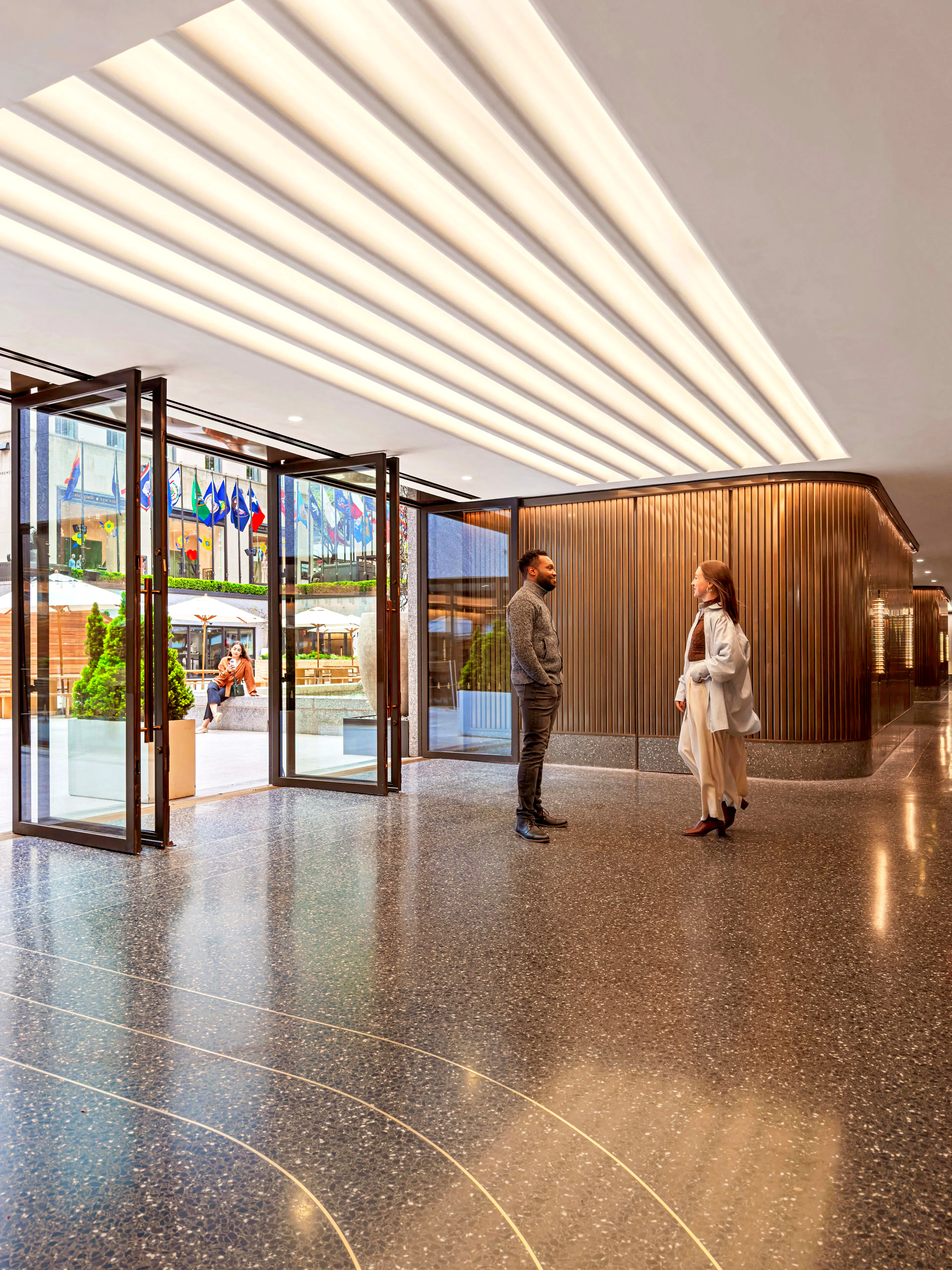 Rockefeller Center Rink Level Public Concourse — 4