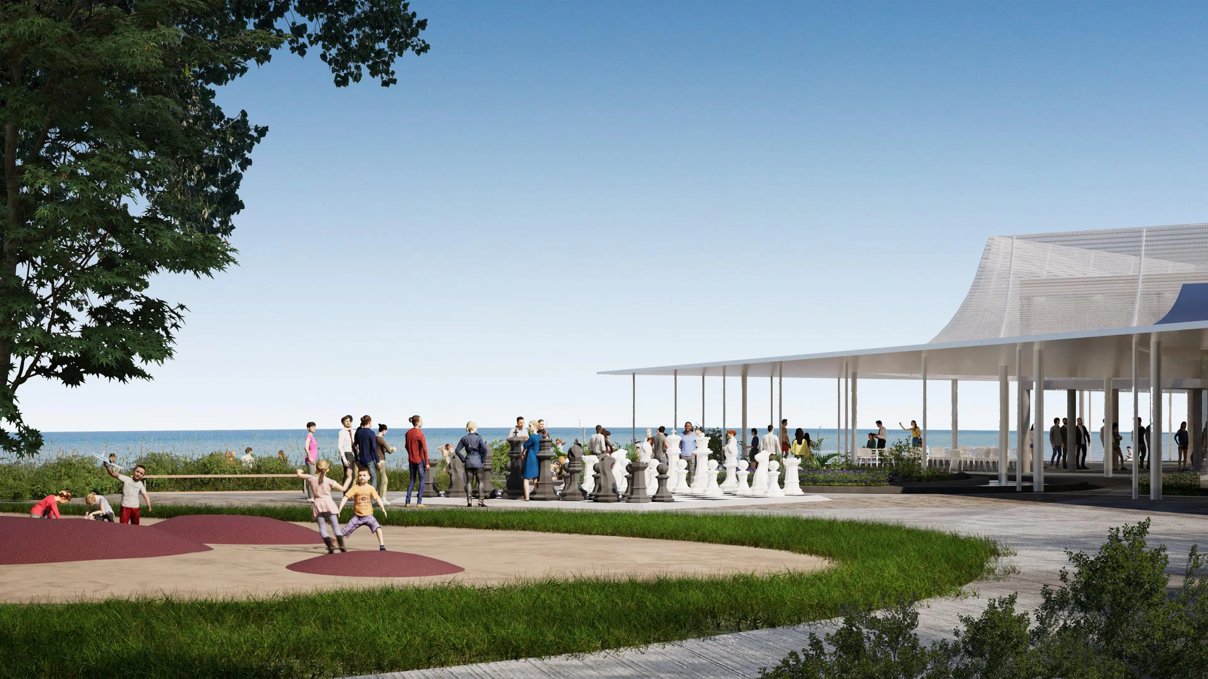 Ephemeral Horizons: Nautical Club Renovation — 2