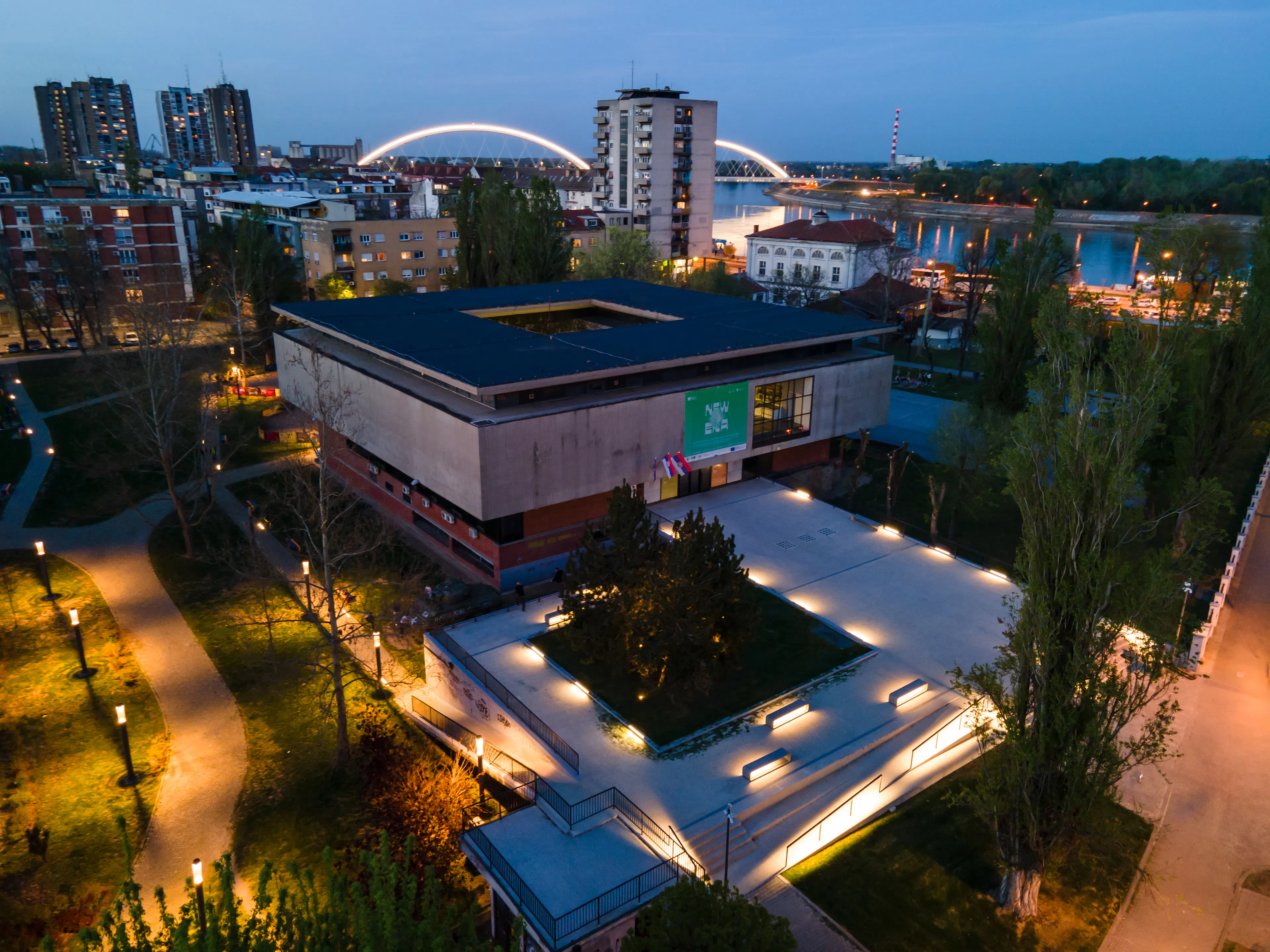 Renovation of the plateau in front of the Museum of Contemporary Art of Vojvodina — 1