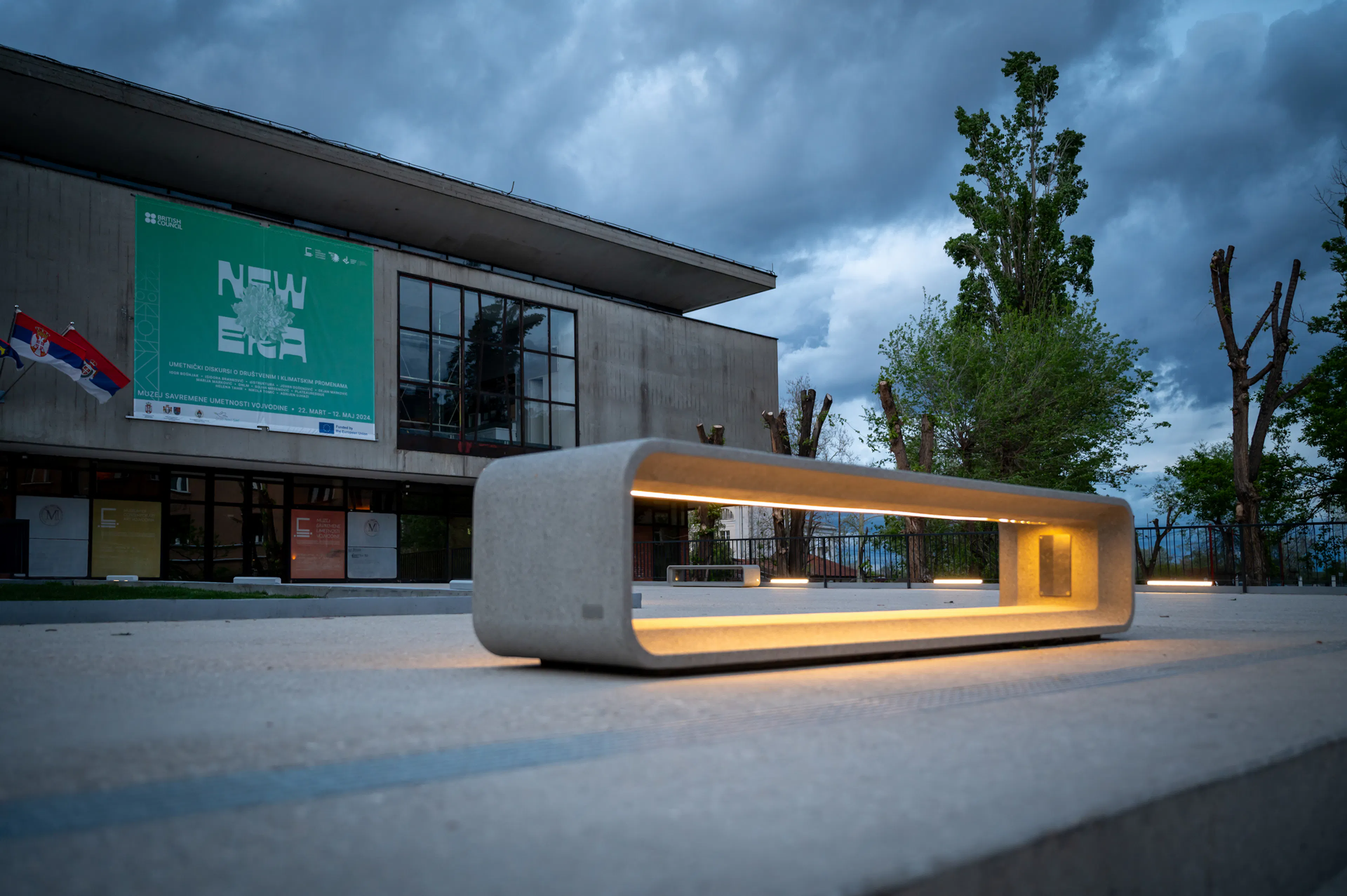 Renovation of the plateau in front of the Museum of Contemporary Art of Vojvodina — 13