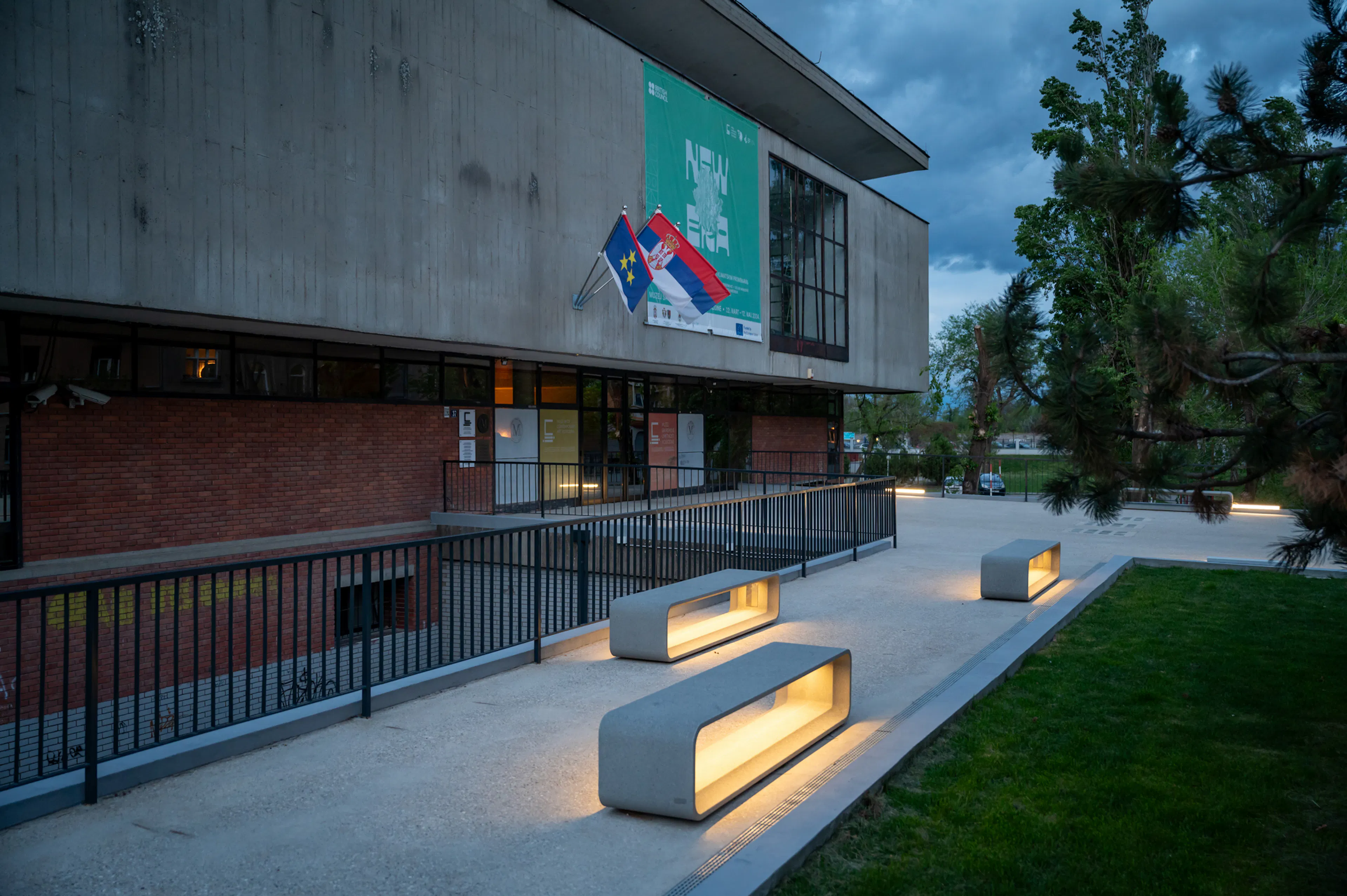 Renovation of the plateau in front of the Museum of Contemporary Art of Vojvodina — 14