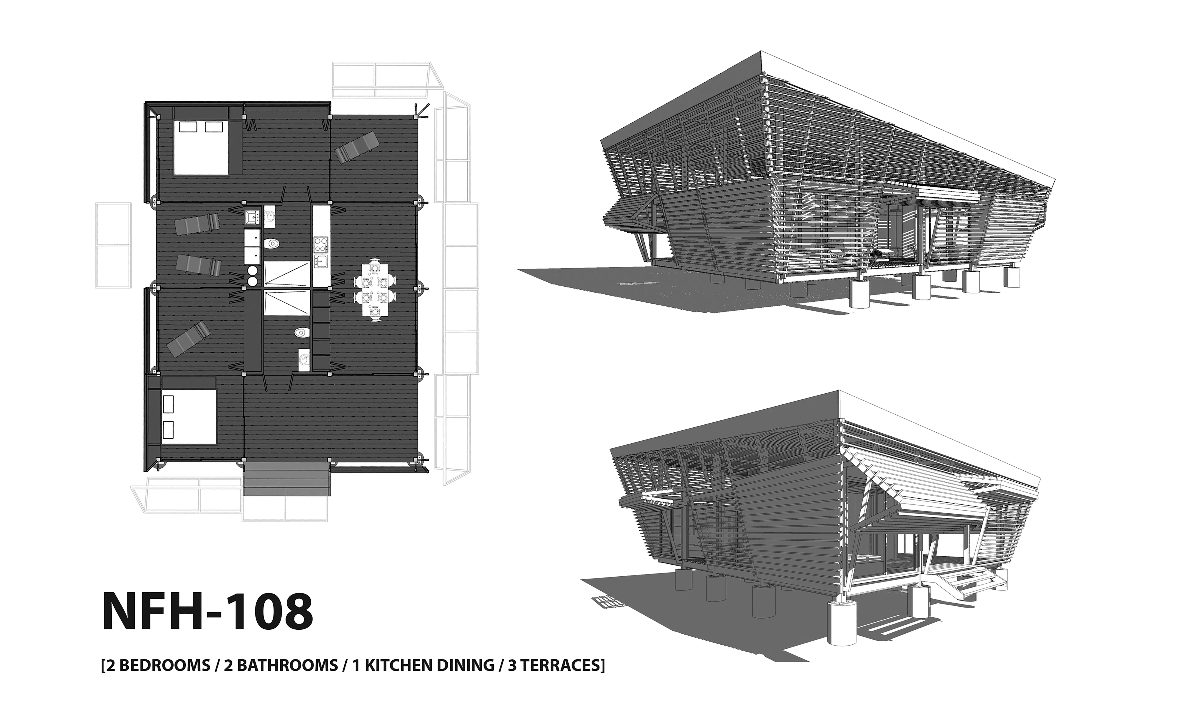 No Footprint Wood House — 20