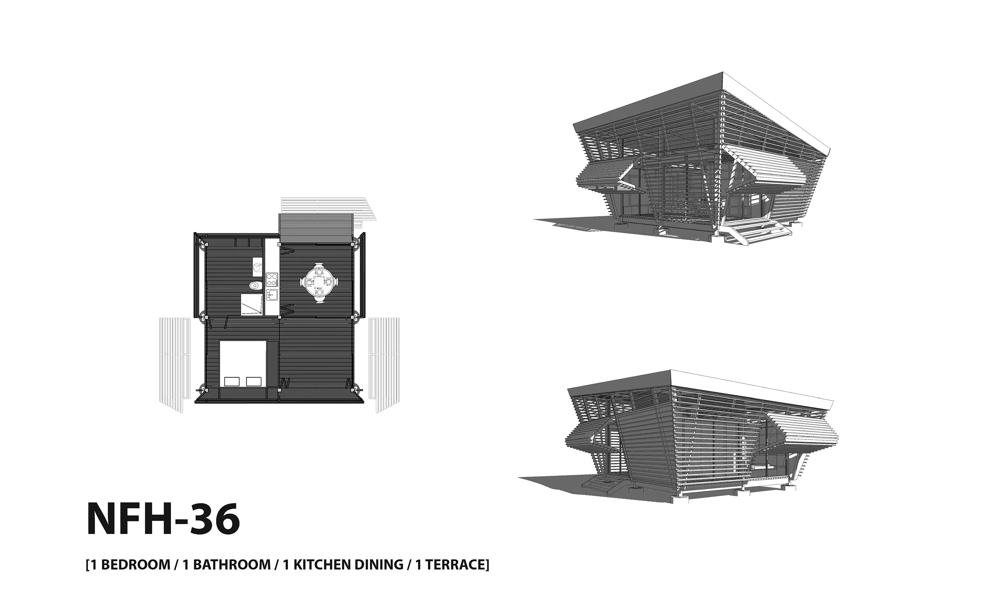 No Footprint Wood House — 18