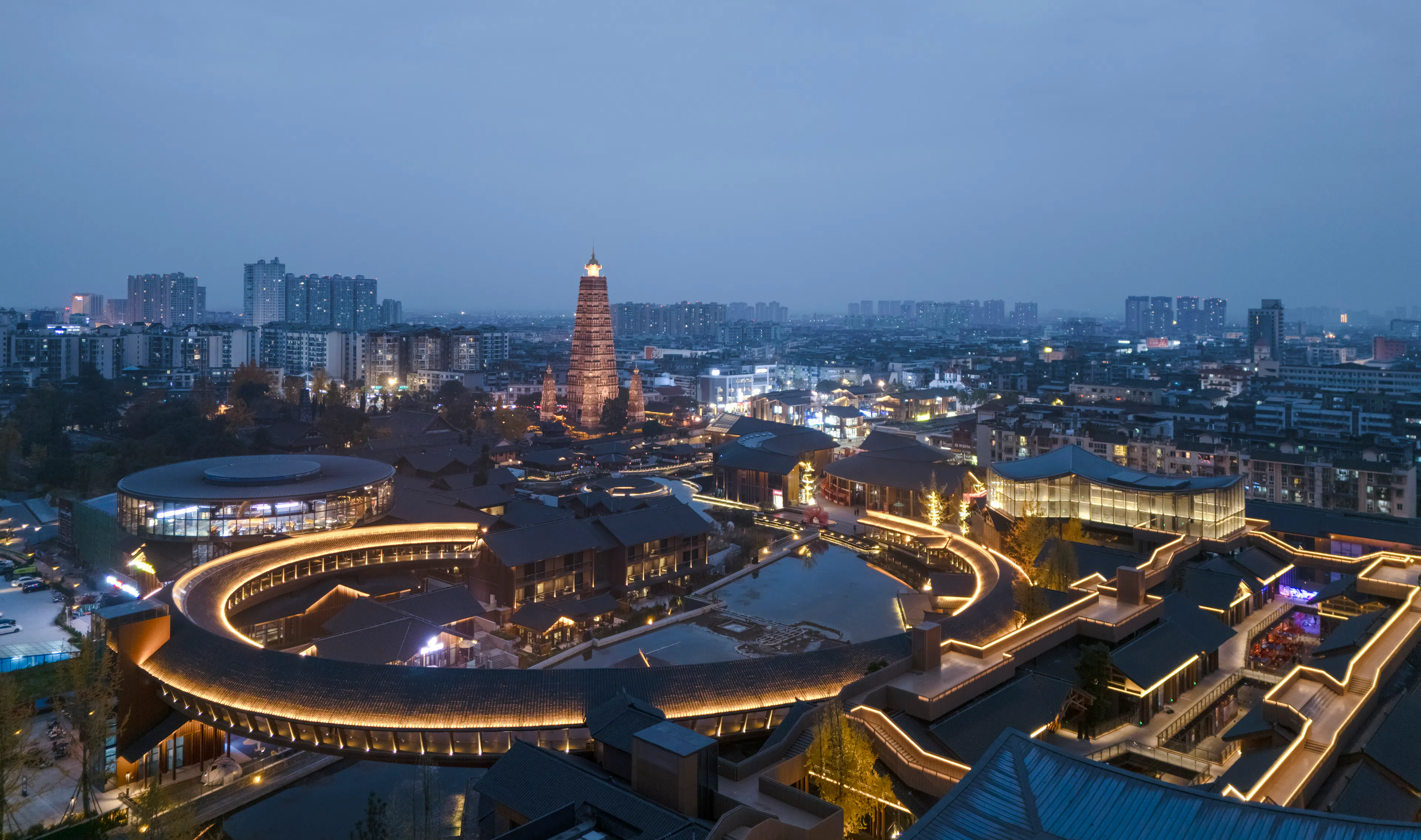Regional Urban Renewal of Chengdu Pengzhou Longxing Temple Area