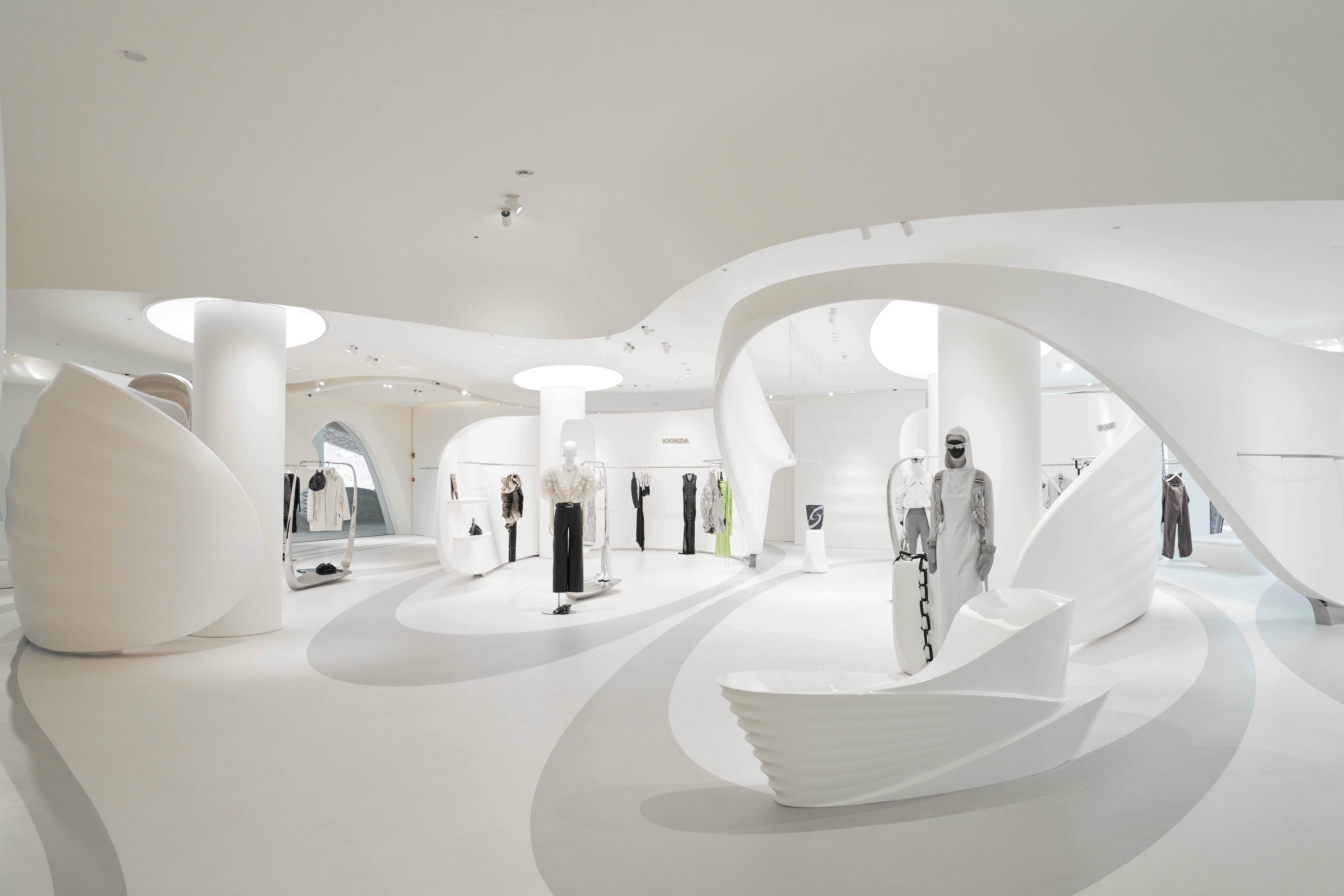 Idea 4227737: Marisfrolg Showroom by Zaha Hadid Architects in Shenzhen ...