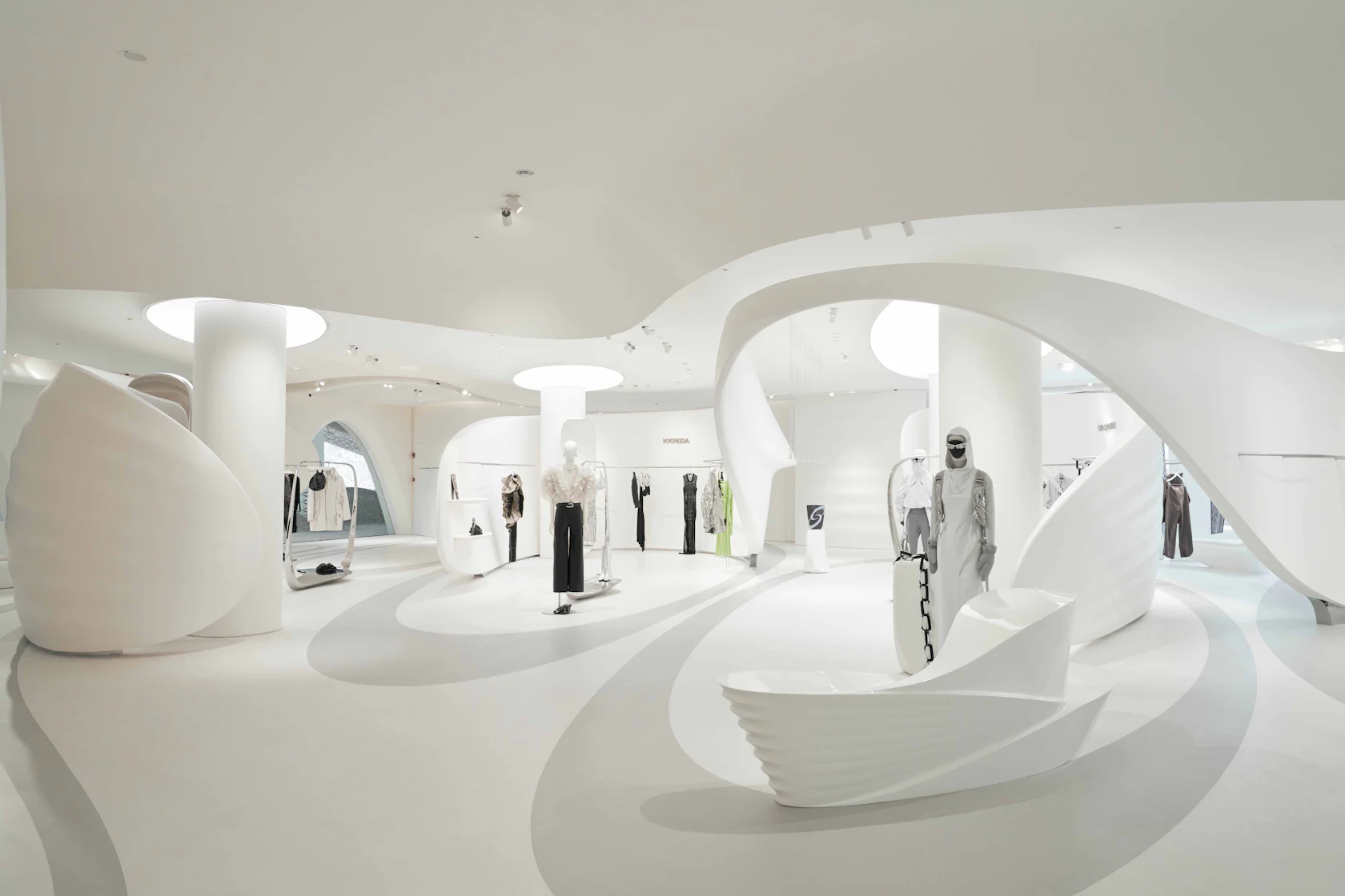 Idea 4227737: Marisfrolg Showroom by Zaha Hadid Architects in Shenzhen ...