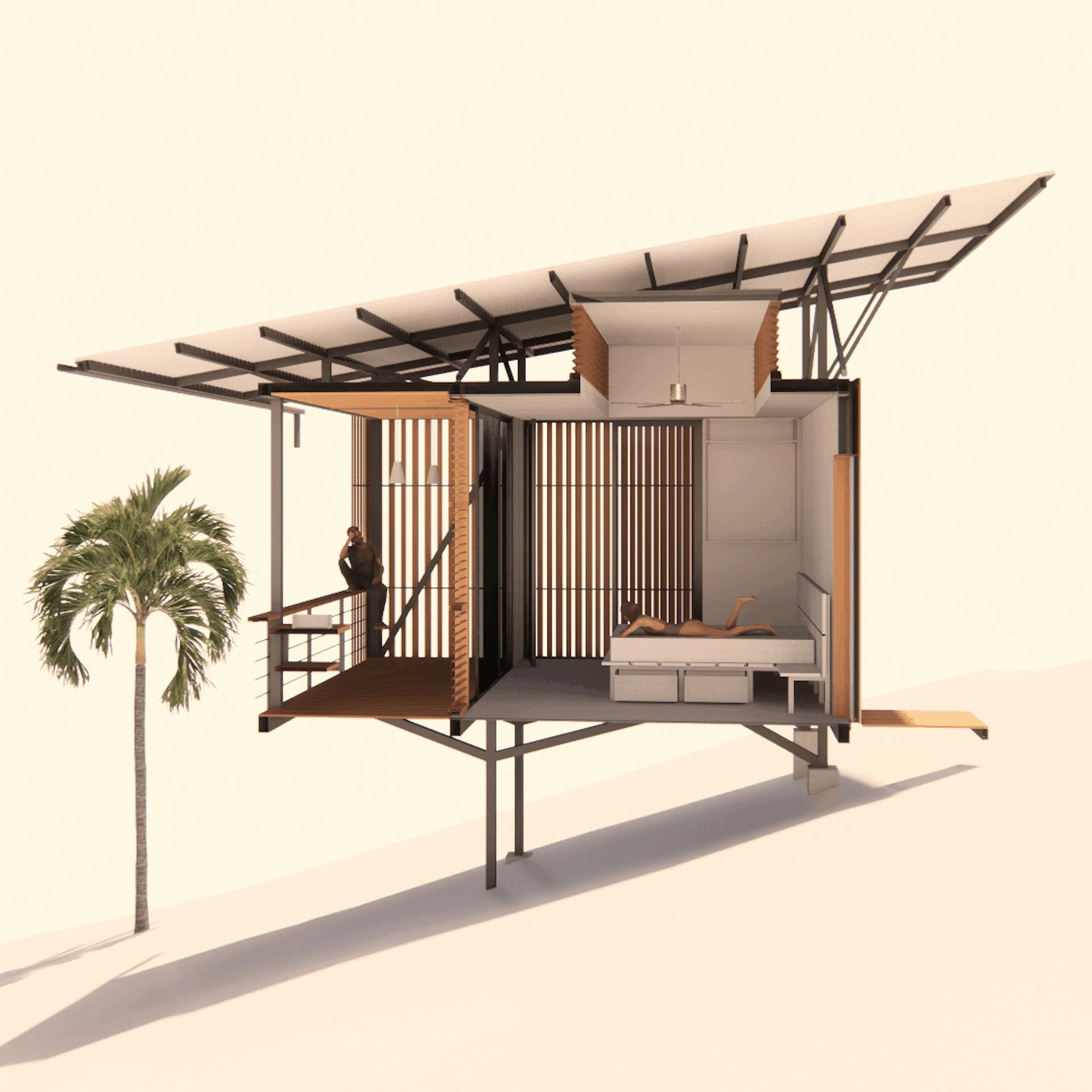Biophilic Prefab Home — 2
