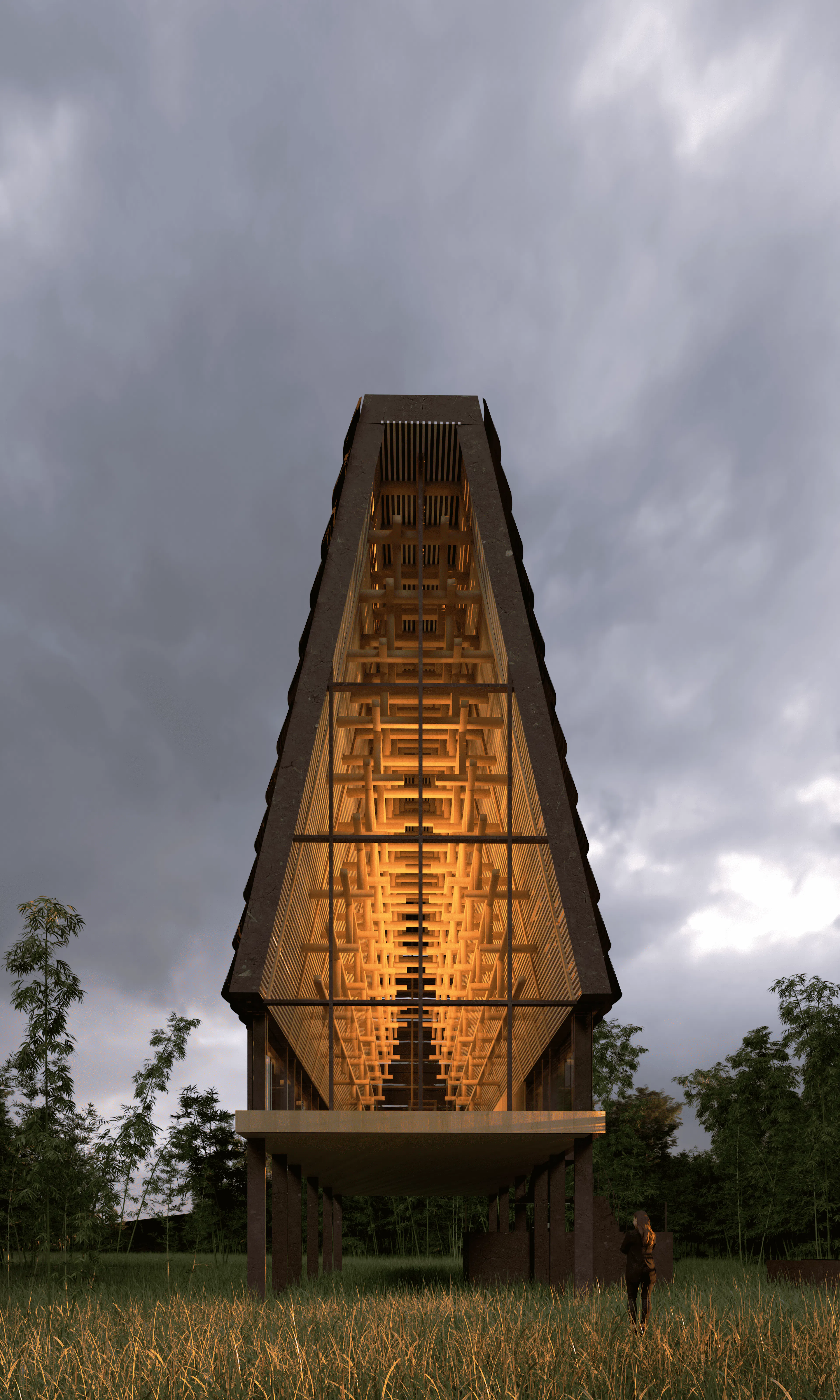 Bamboo Teahouse Pavilion — 1