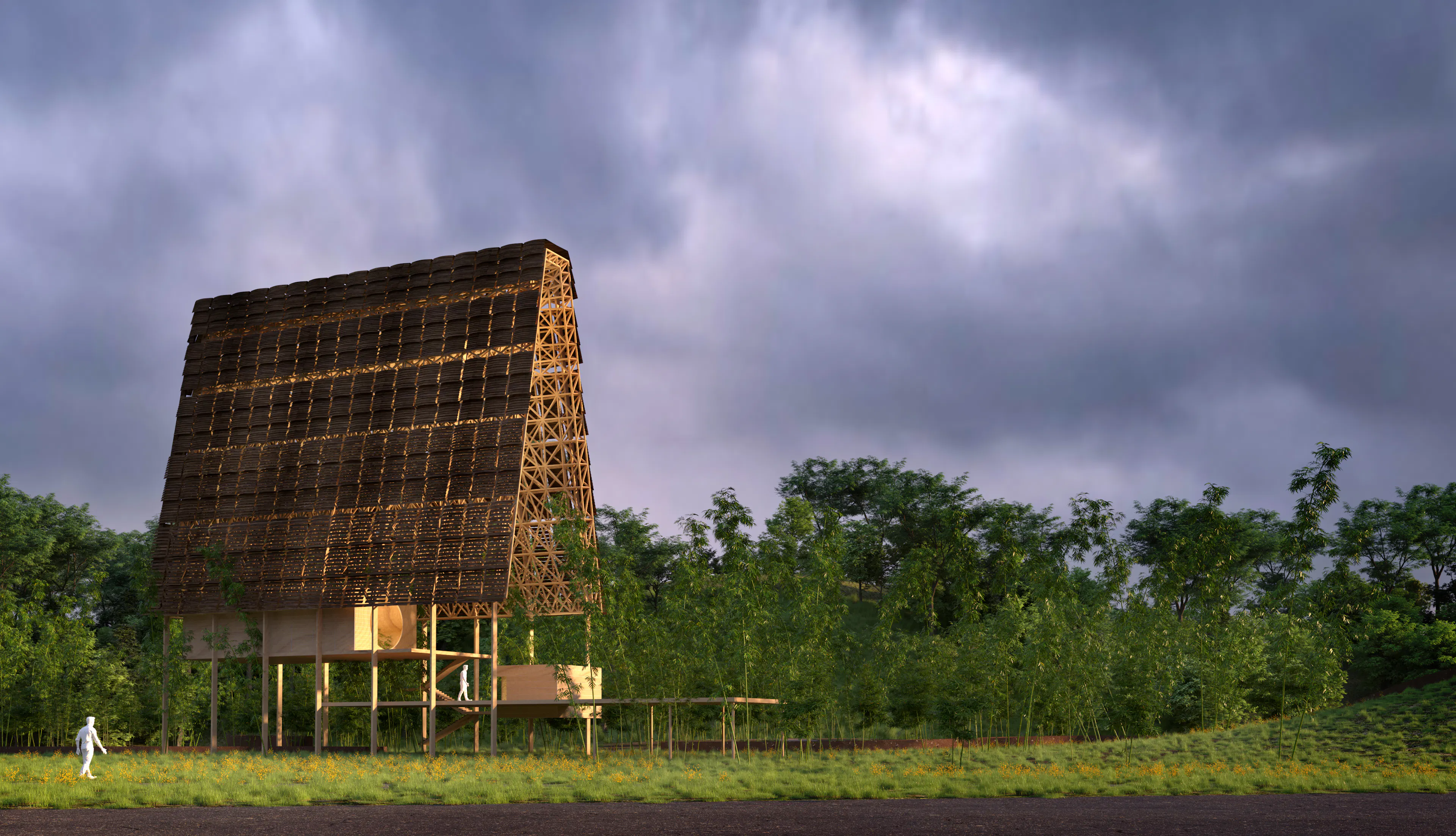 Bamboo Teahouse Pavilion — 14