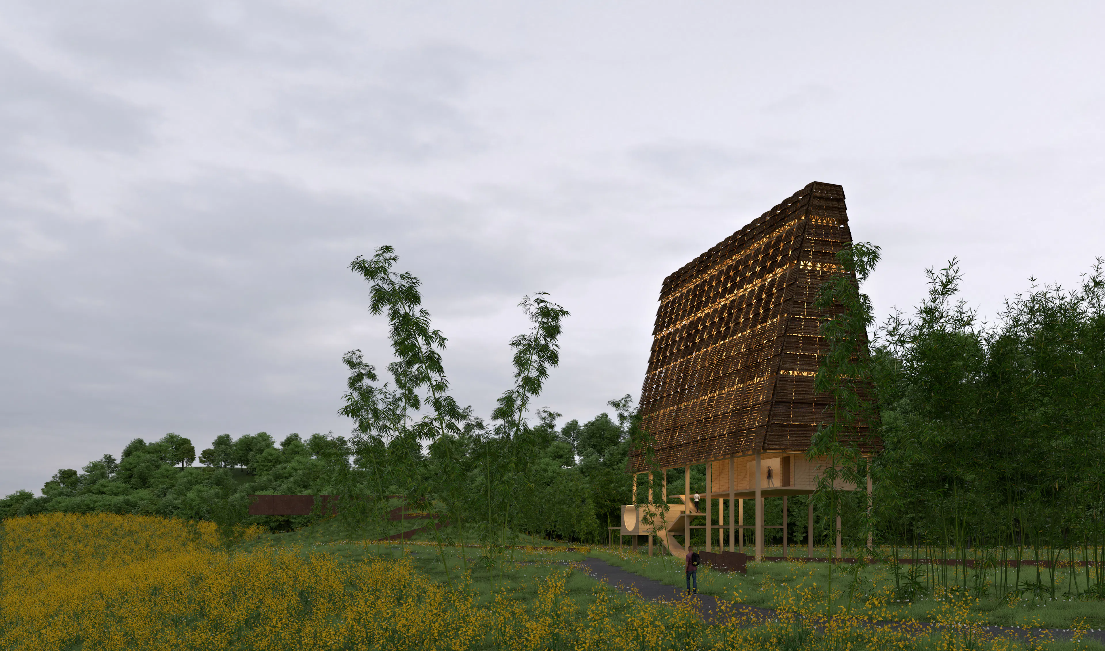 Bamboo Teahouse Pavilion — 22