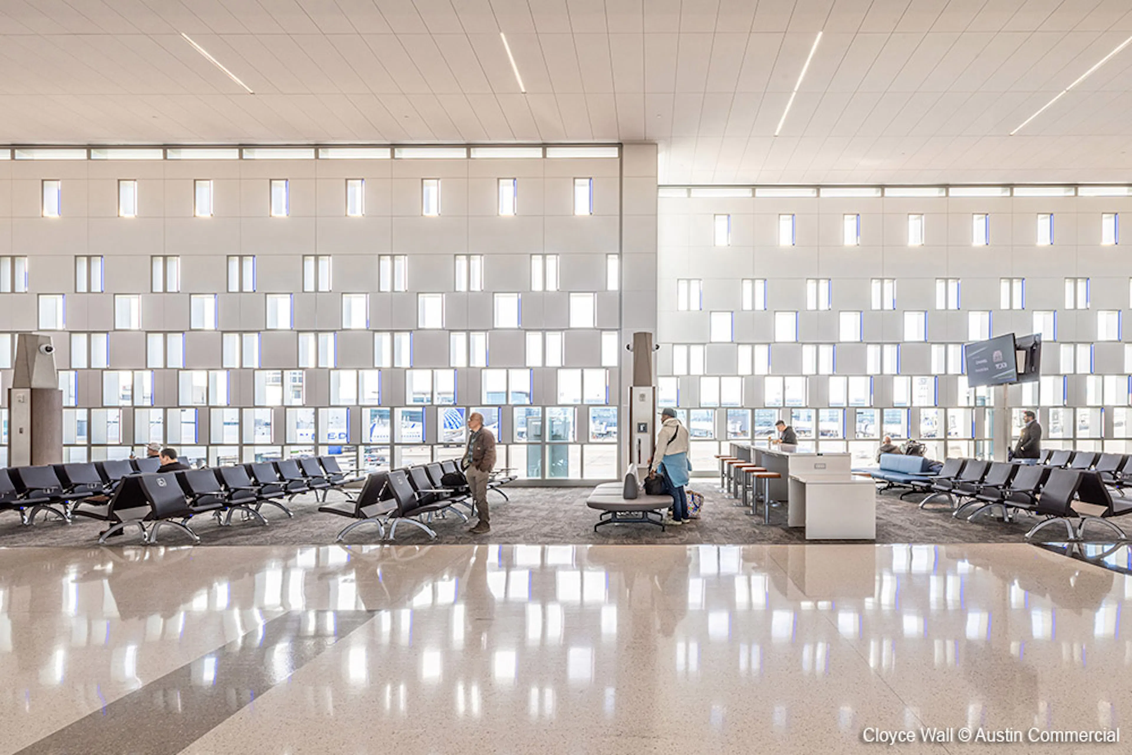 George Bush Intercontinental Airport, Mickey Leland International Terminal D — 1