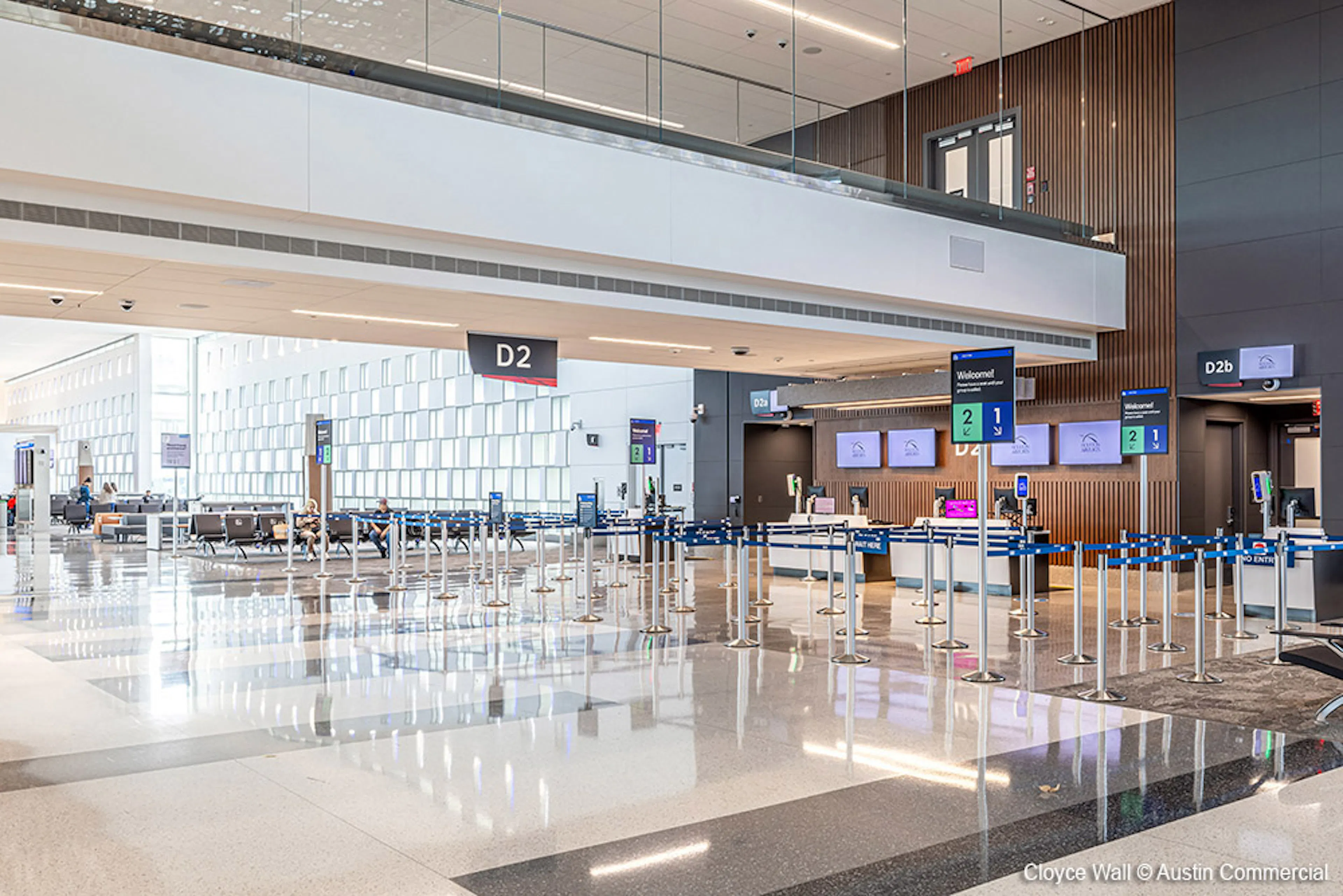 George Bush Intercontinental Airport, Mickey Leland International Terminal D — 2