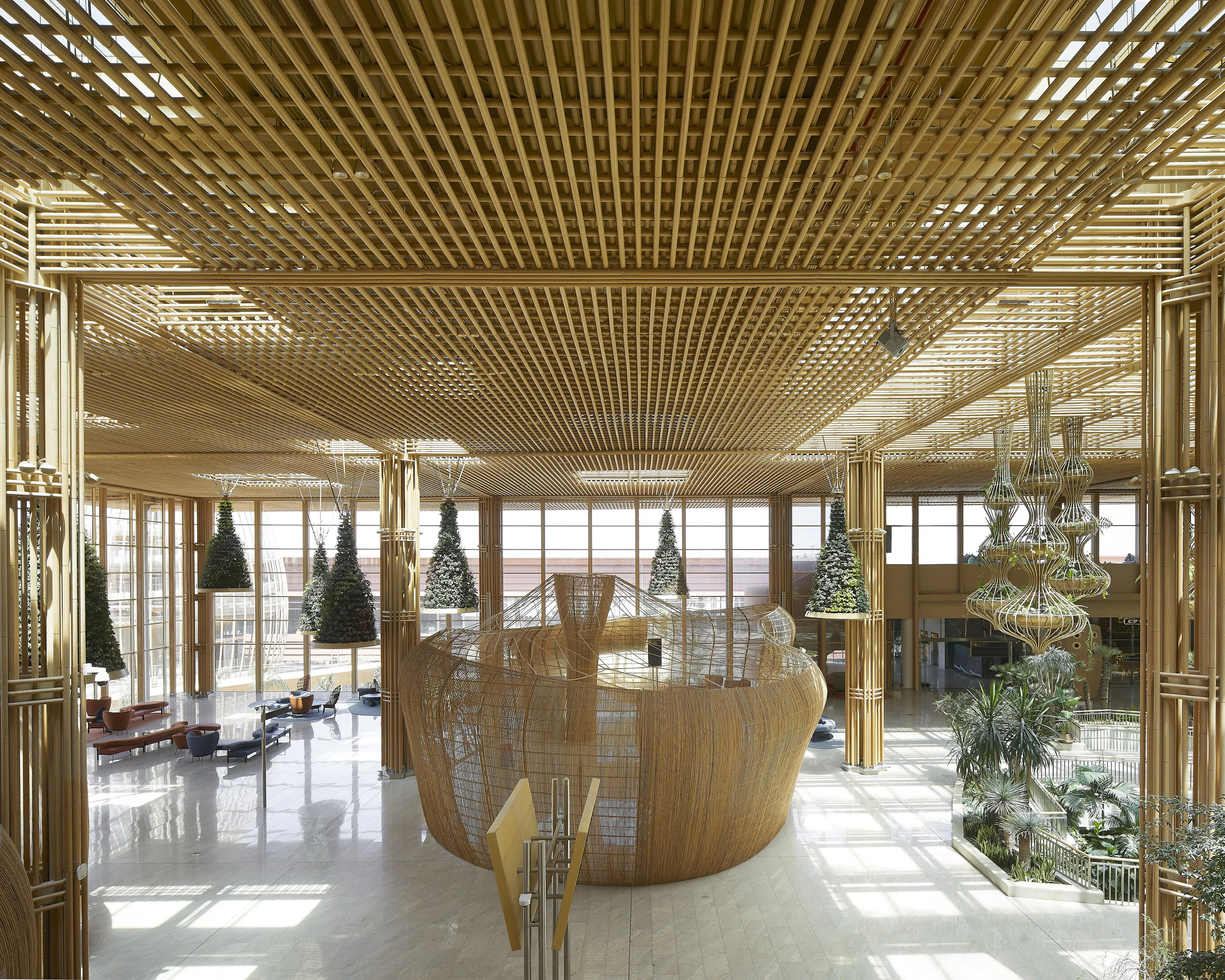 T2 Kempegowda International Airport Rattan Retail Pods — 7