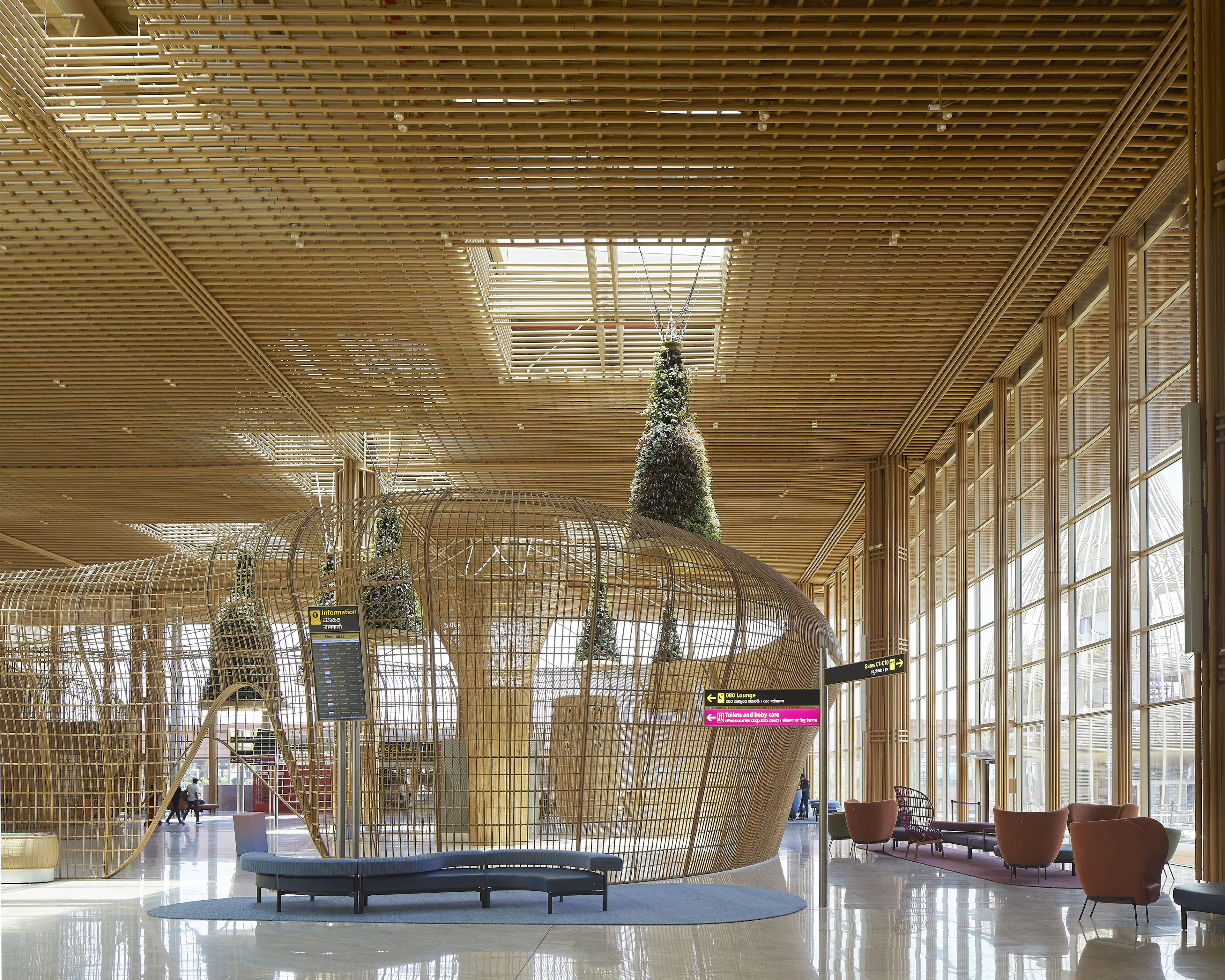 T2 Kempegowda International Airport Rattan Retail Pods — 1
