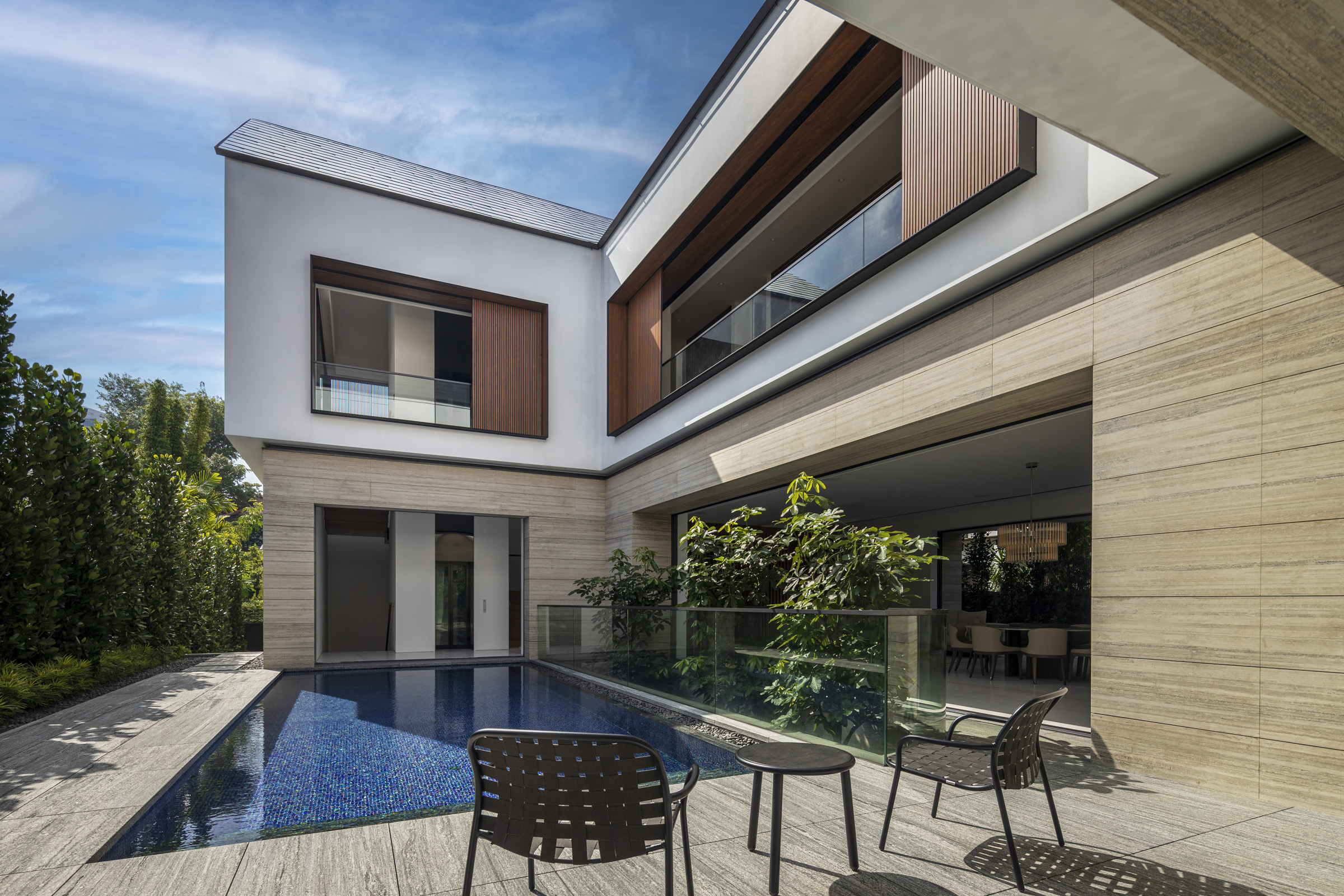 Open Courtyard House by Wallflower Architecture + Design - Architizer