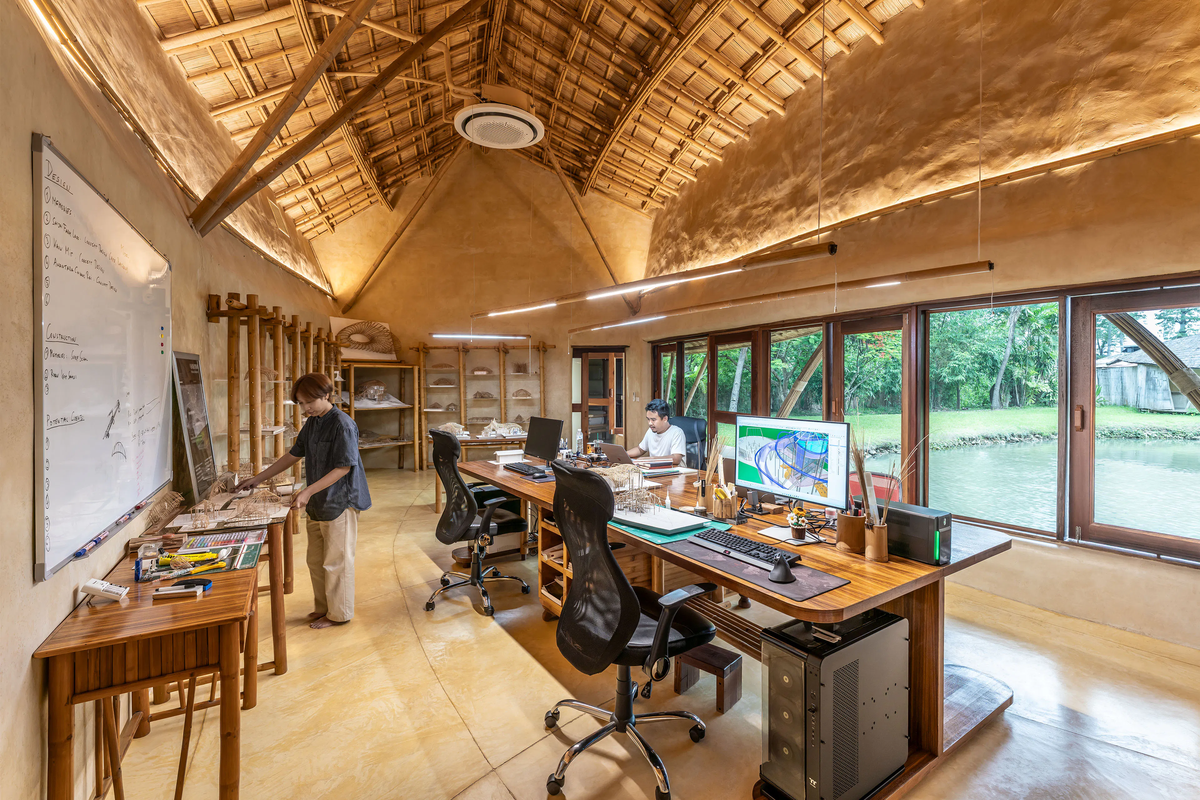 Bamboo Sports Hall at Panyaden International School