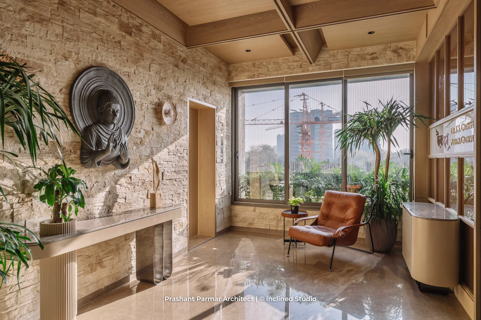 Graceful 5BHK Interiors at Viola Apartment by Prashant Parmar Architect ...