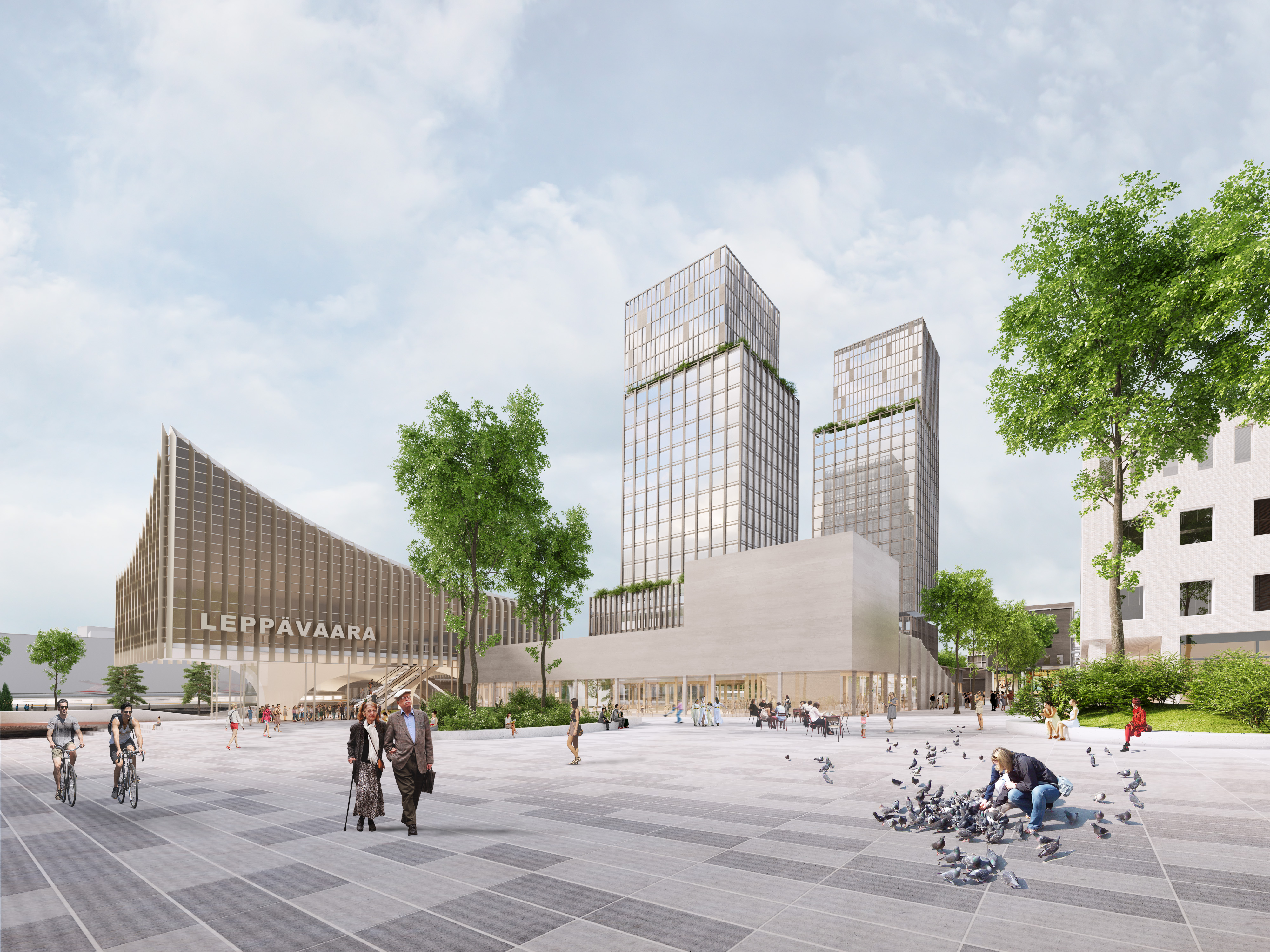 A New City Centre for Leppävaara by Erfan Farahmand+Elmira Jafari ...