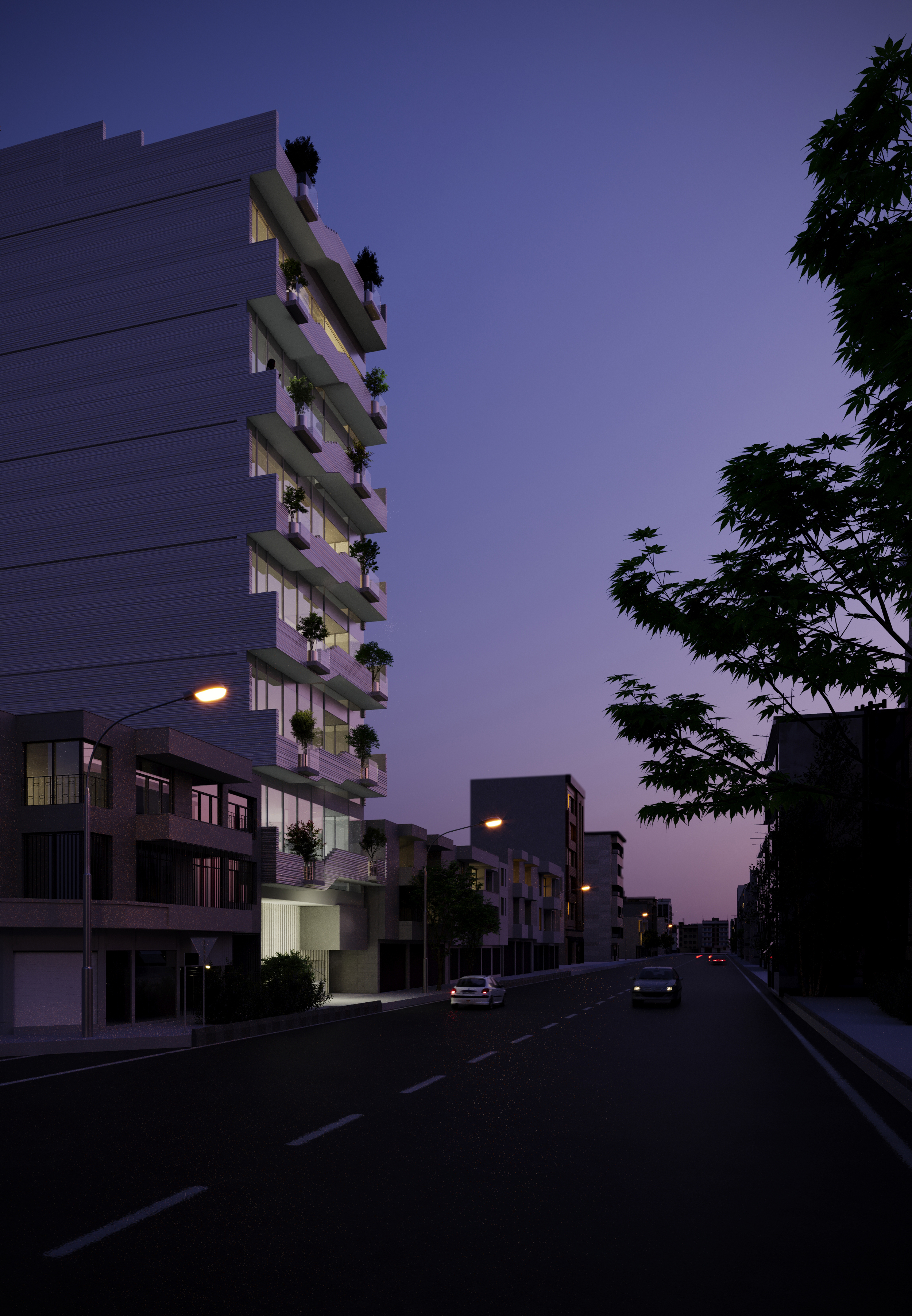4th Farhad Residential Building by Paadarchitects - Architizer