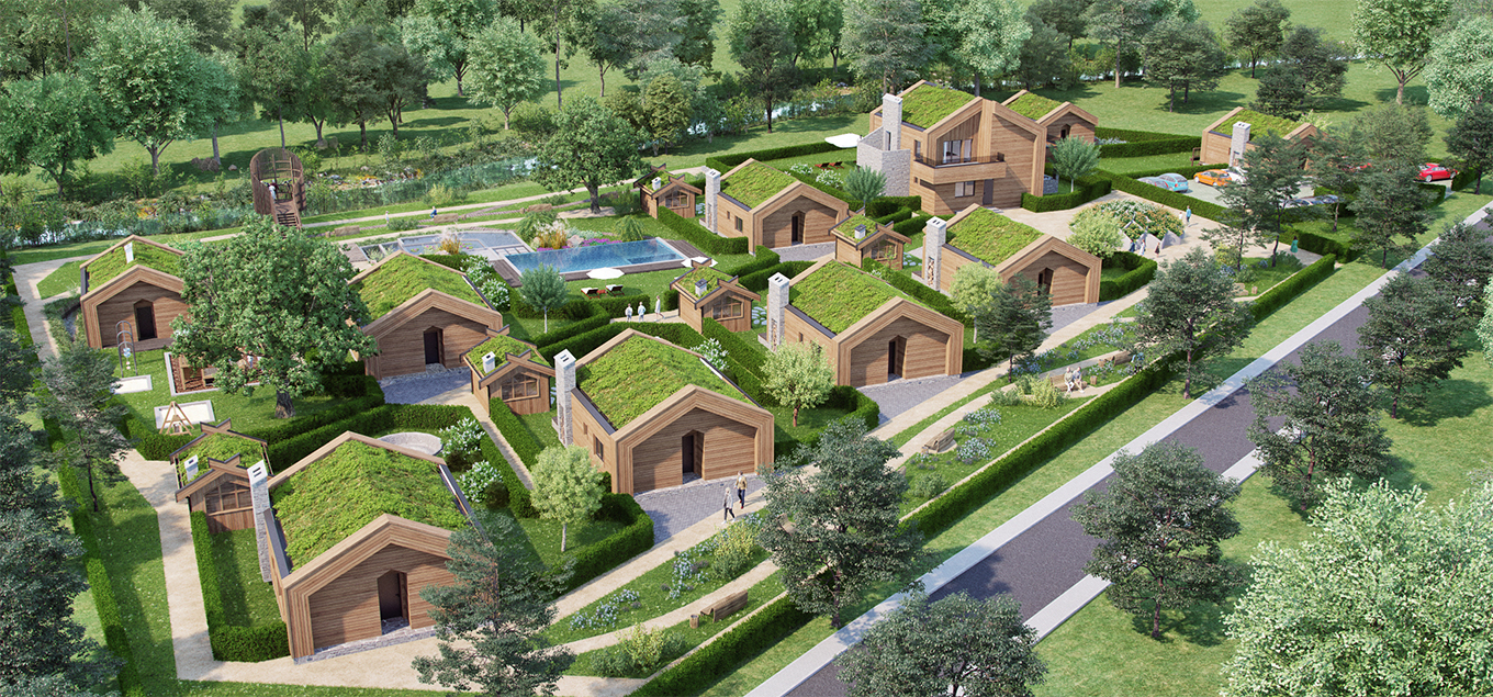 Stob Eco Village by CREATON Architectural Studio - Architizer