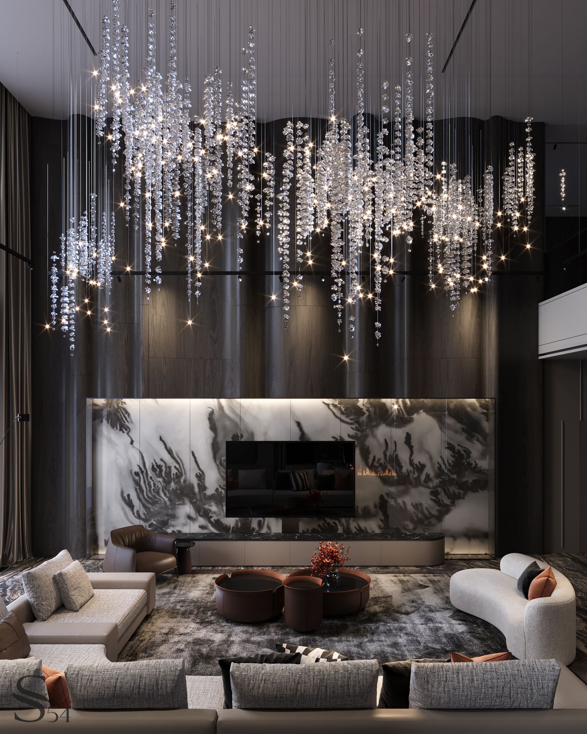 Interior of a large mansion in Rublevo by Studia 54 - Architizer