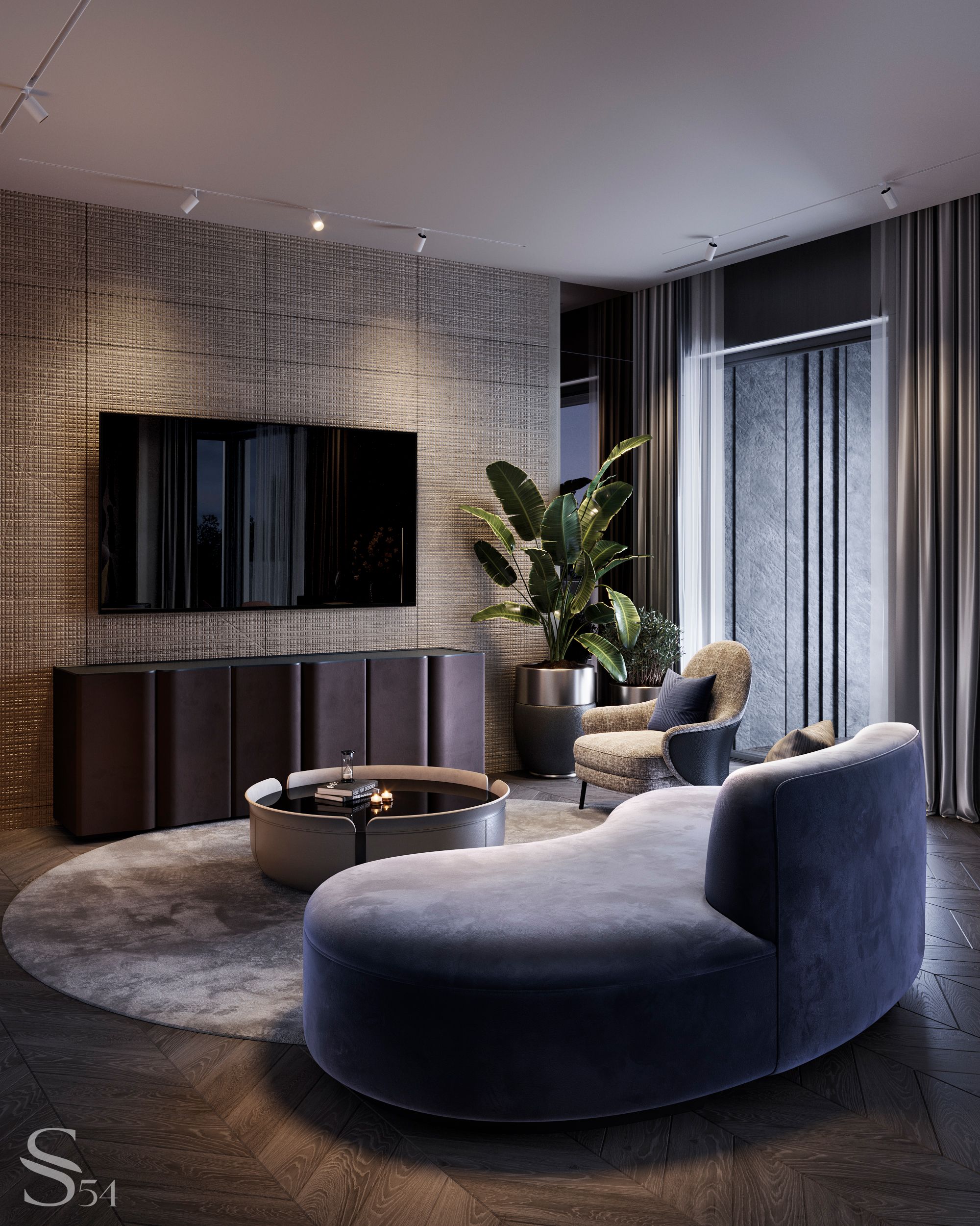 Interior of a large mansion in Rublevo by Studia 54 - Architizer