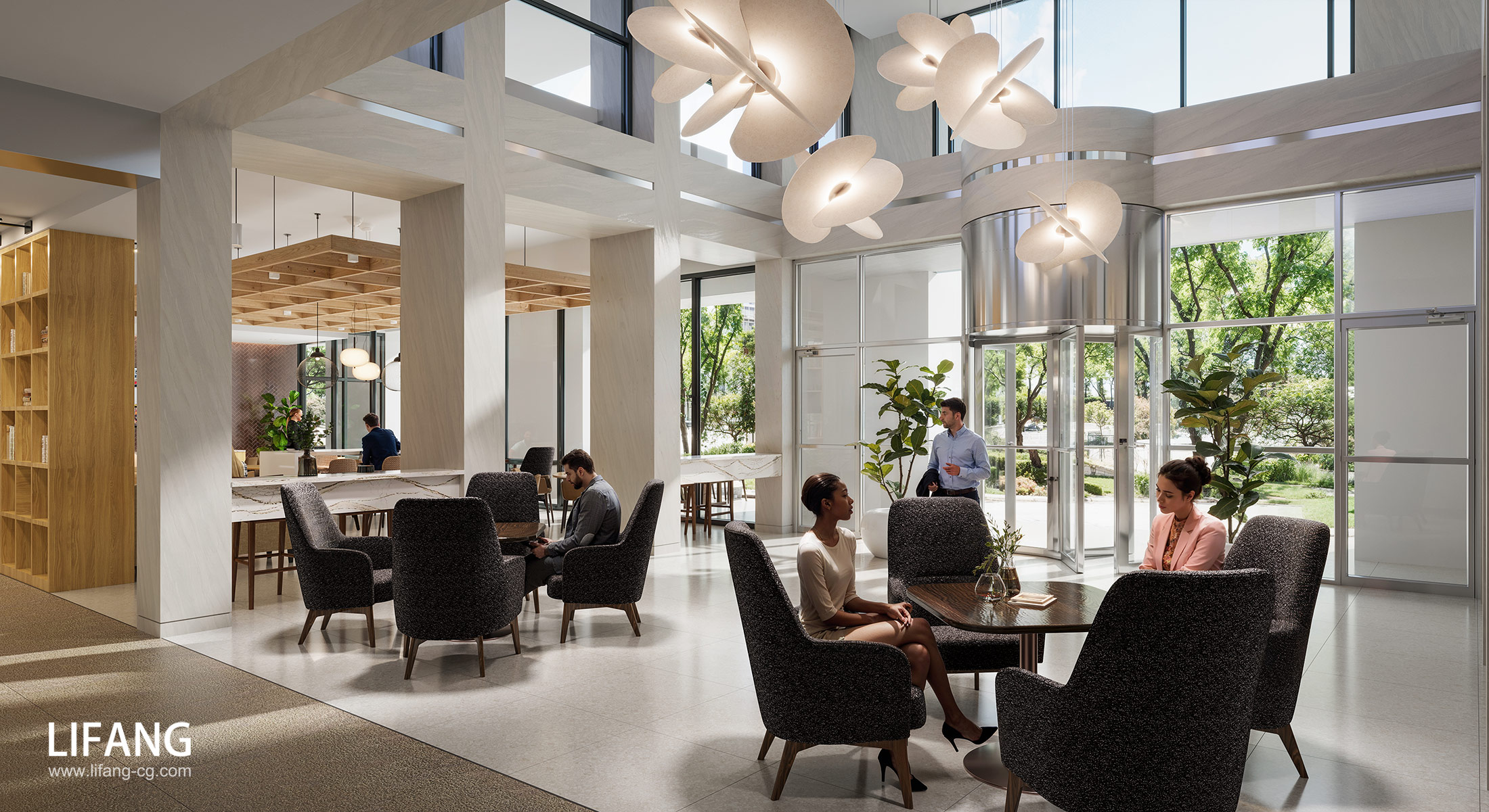 Interior renderings by Lifang Vision Technology Co., Ltd - Architizer