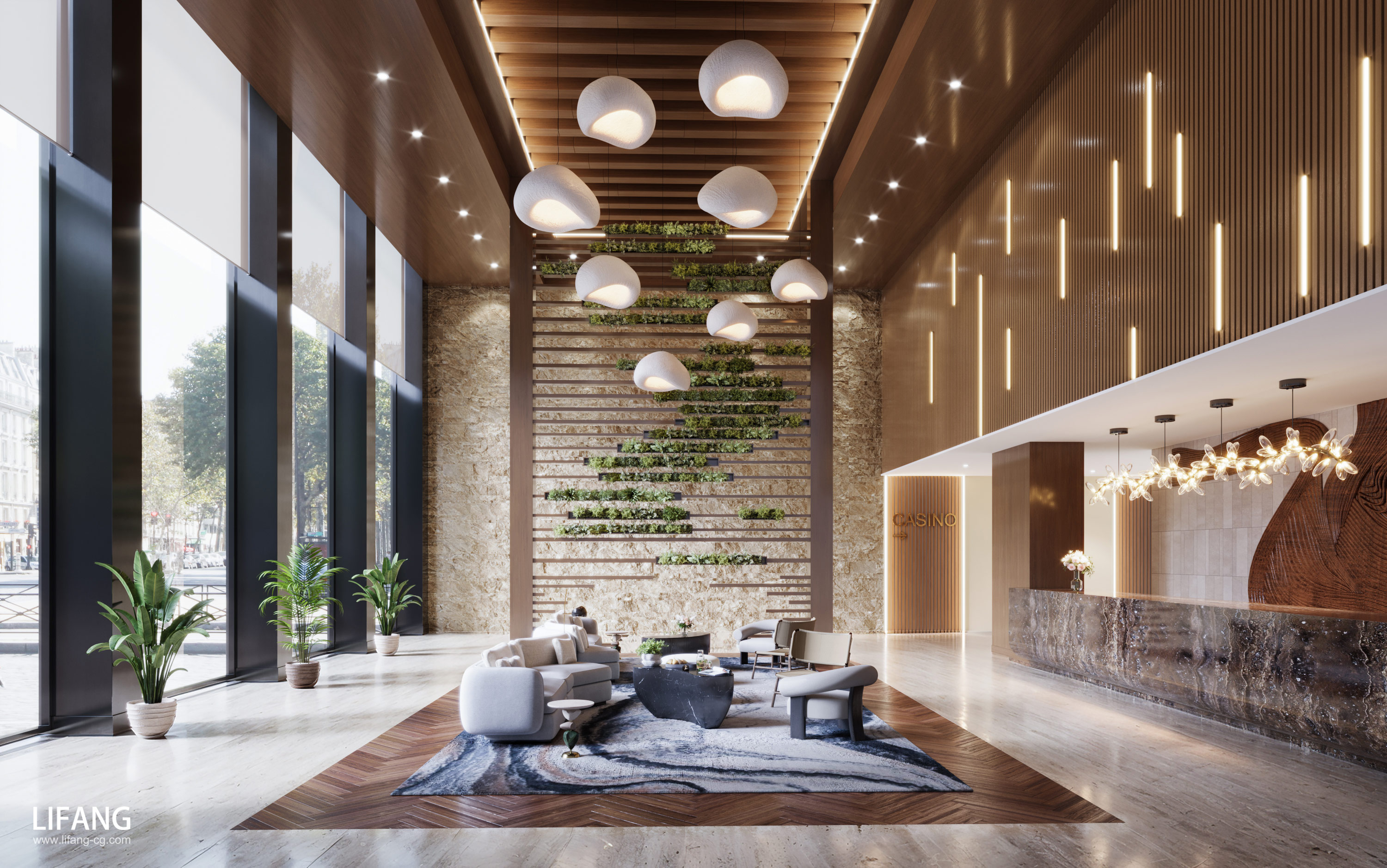 Interior renderings by Lifang Vision Technology Co., Ltd - Architizer