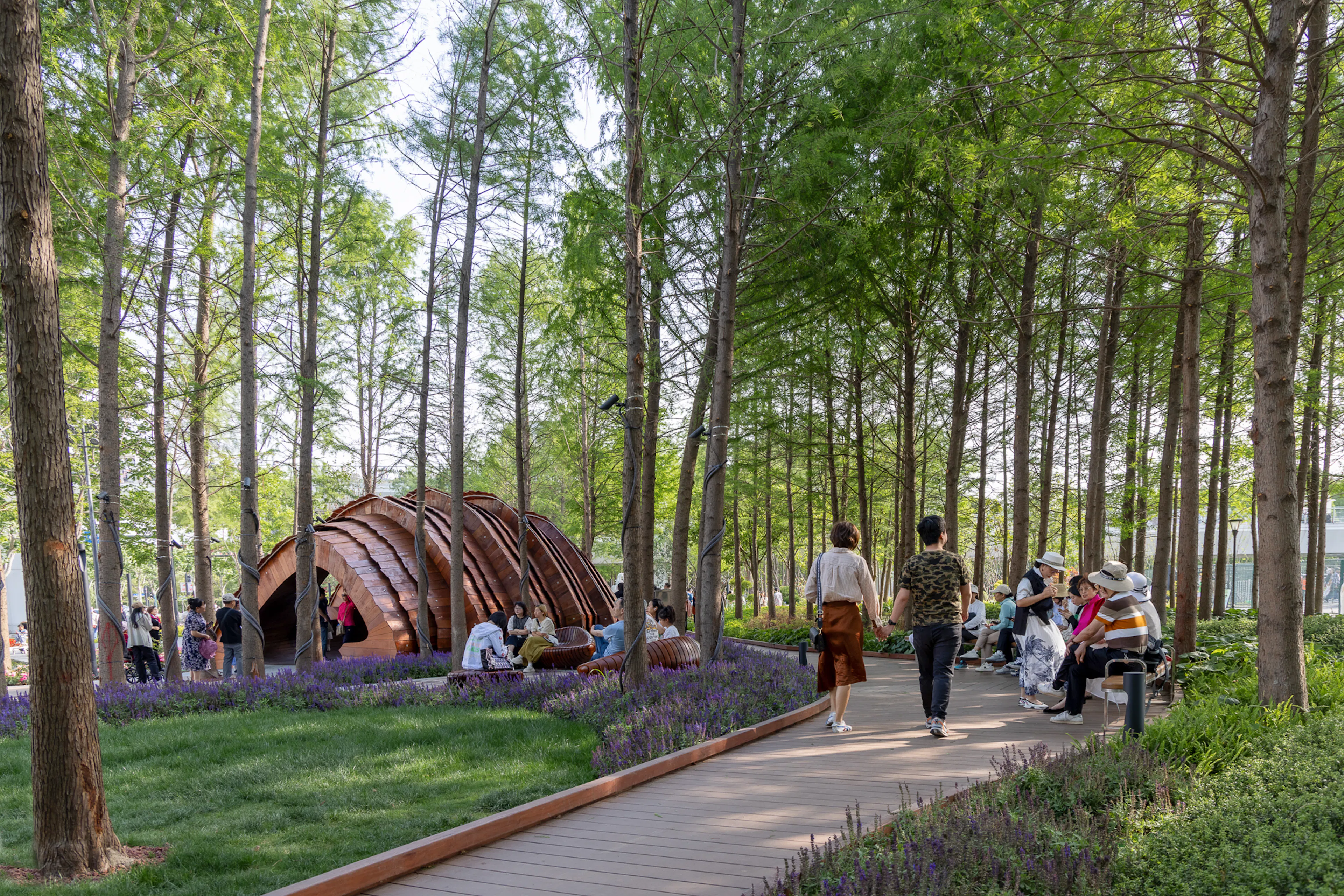 Digital Design of a Thin-shell Metal Woven Pavilion — 16