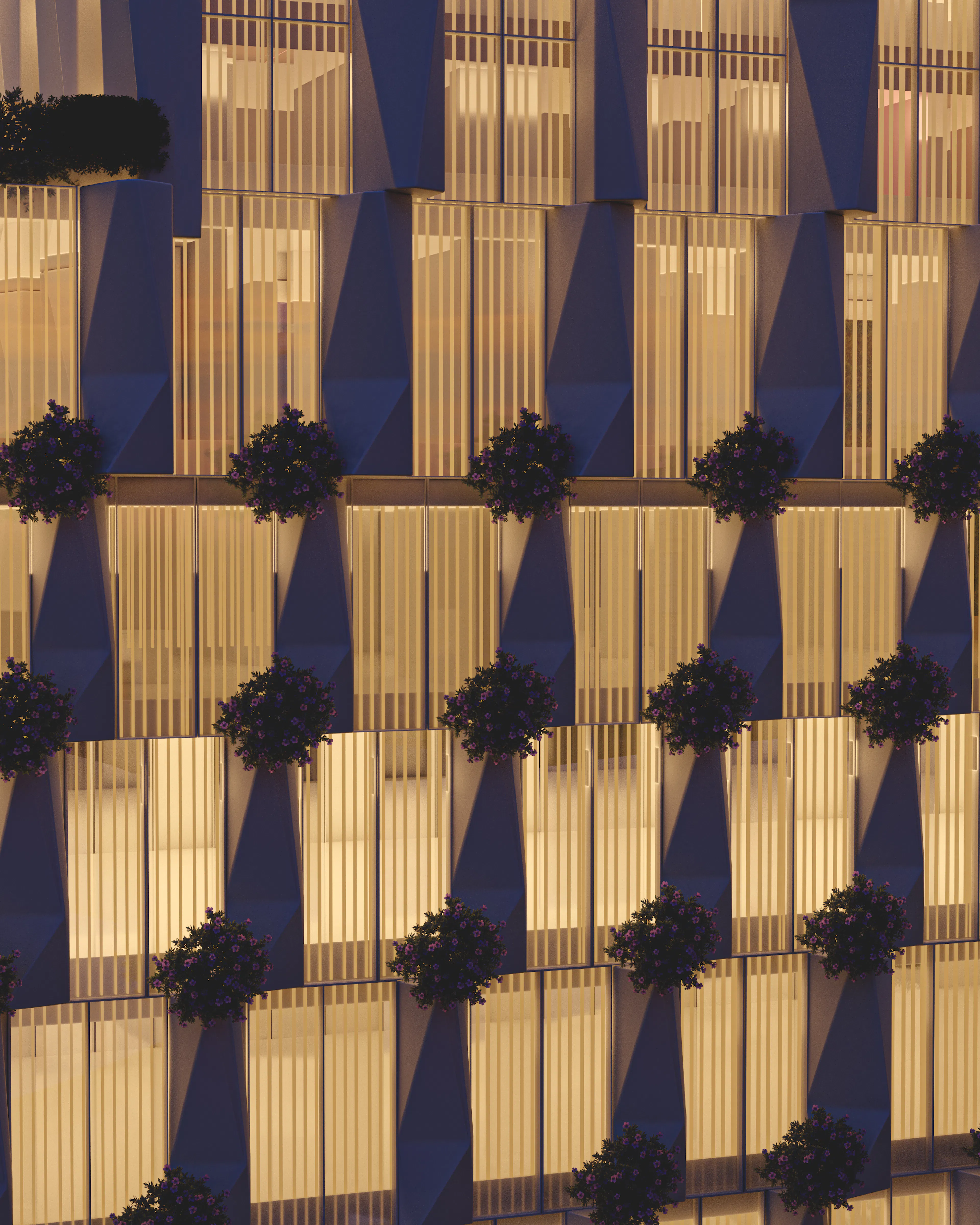 "The artificial breathing palm modular structure system", " Oasys + System" — 5