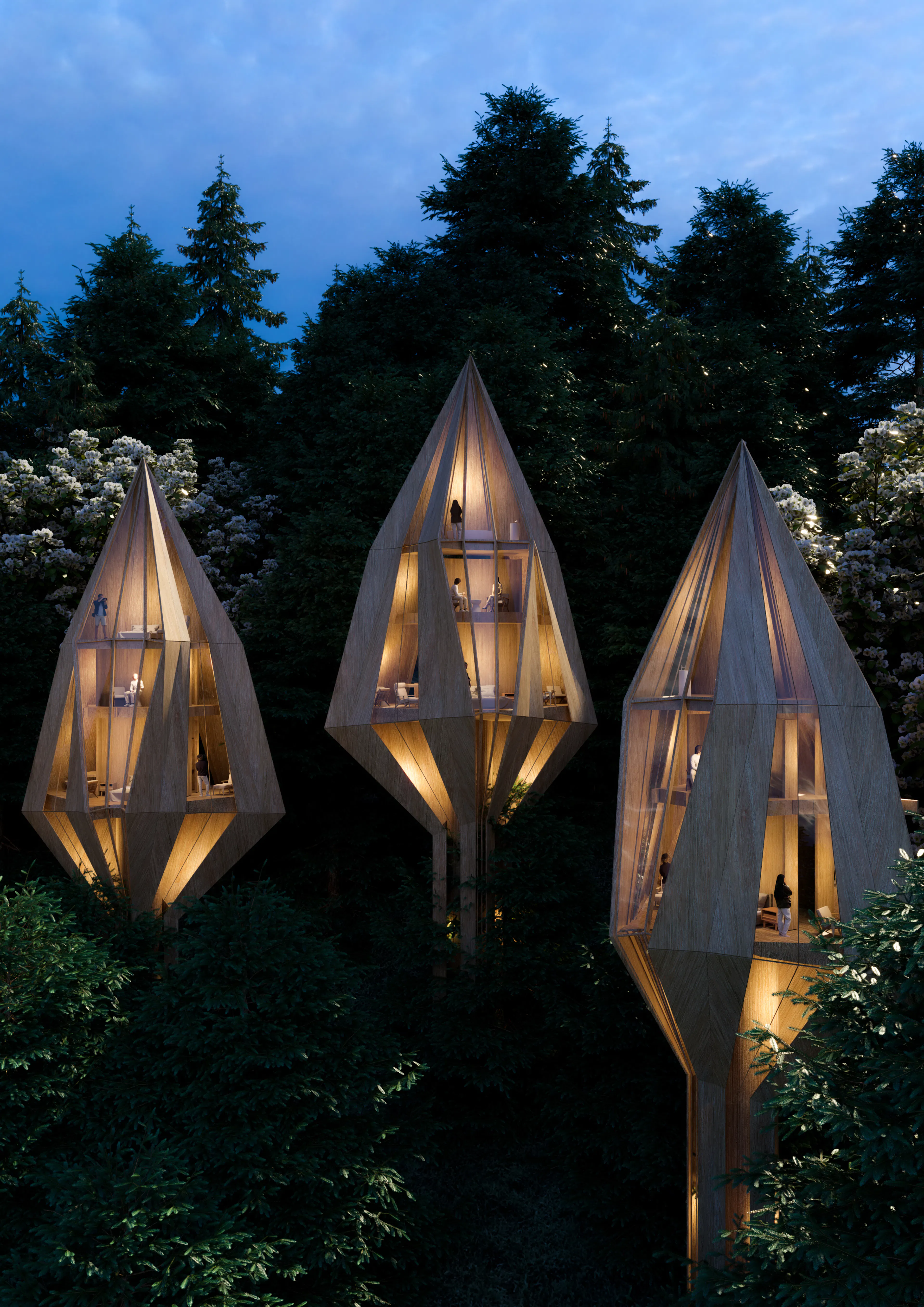 "The artificial breathing palm modular structure system", " Oasys + System" — 4