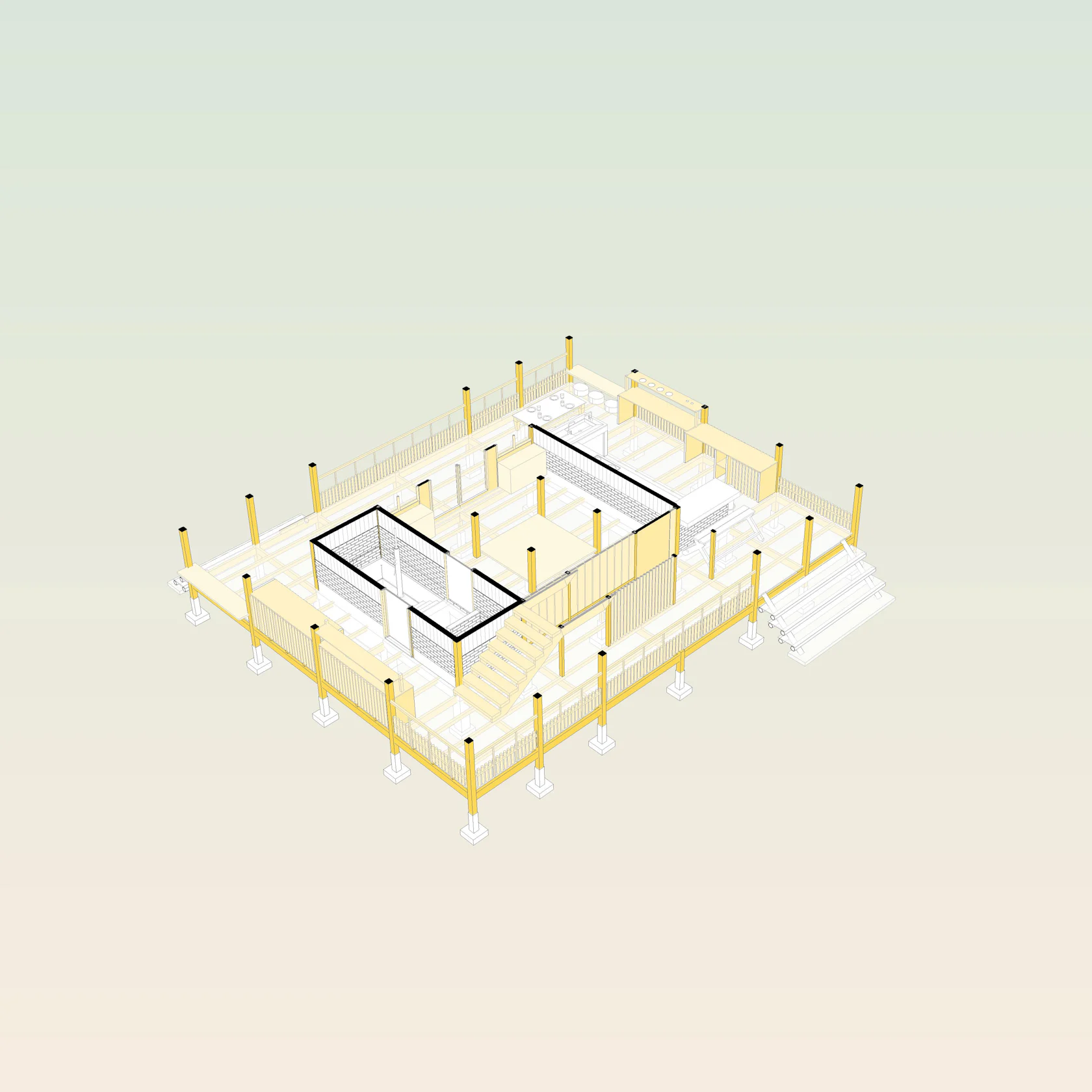 Modular House System by Charlotte Chambers - Architizer