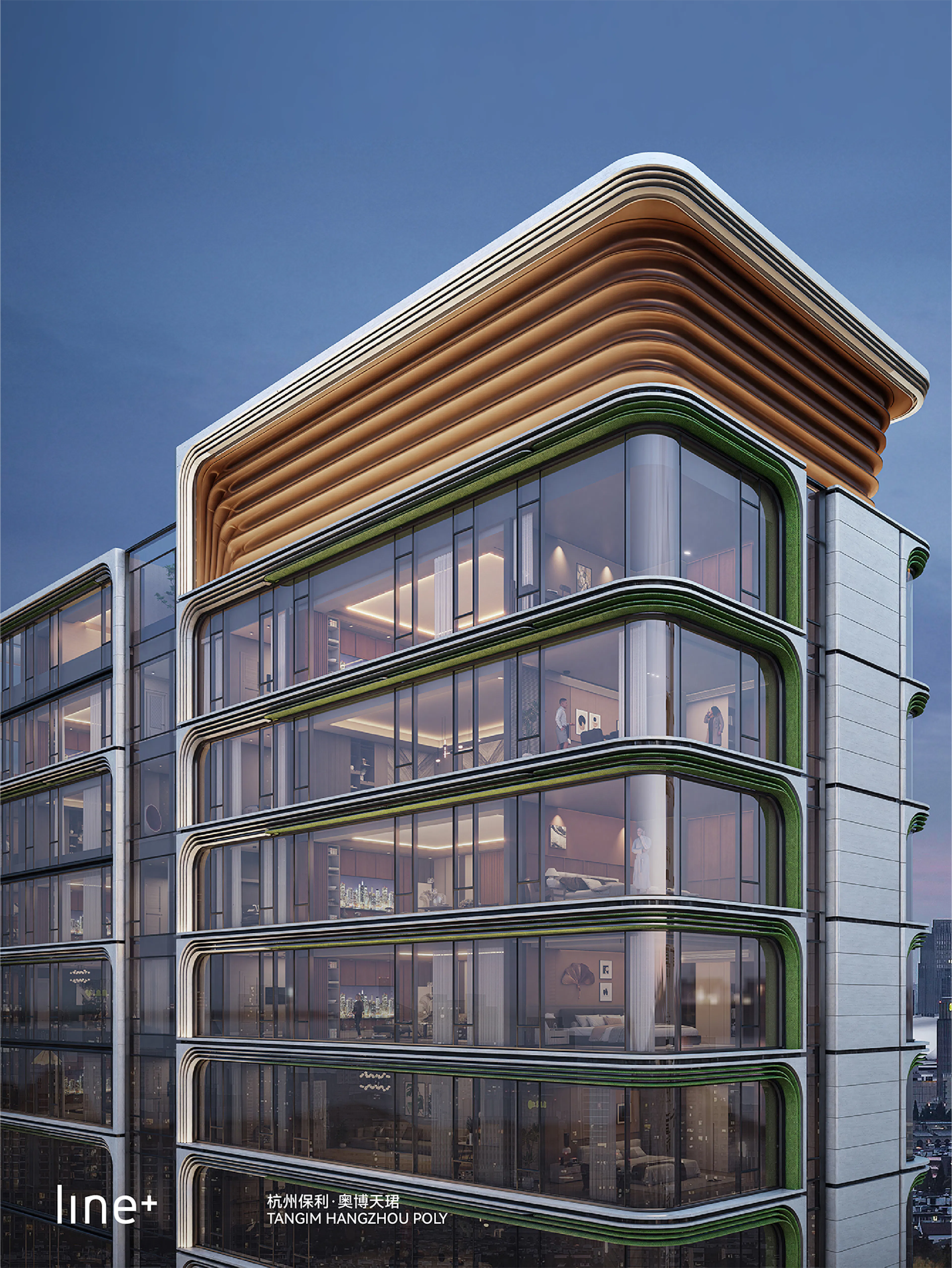 Floating Cornice on the Brook — 6