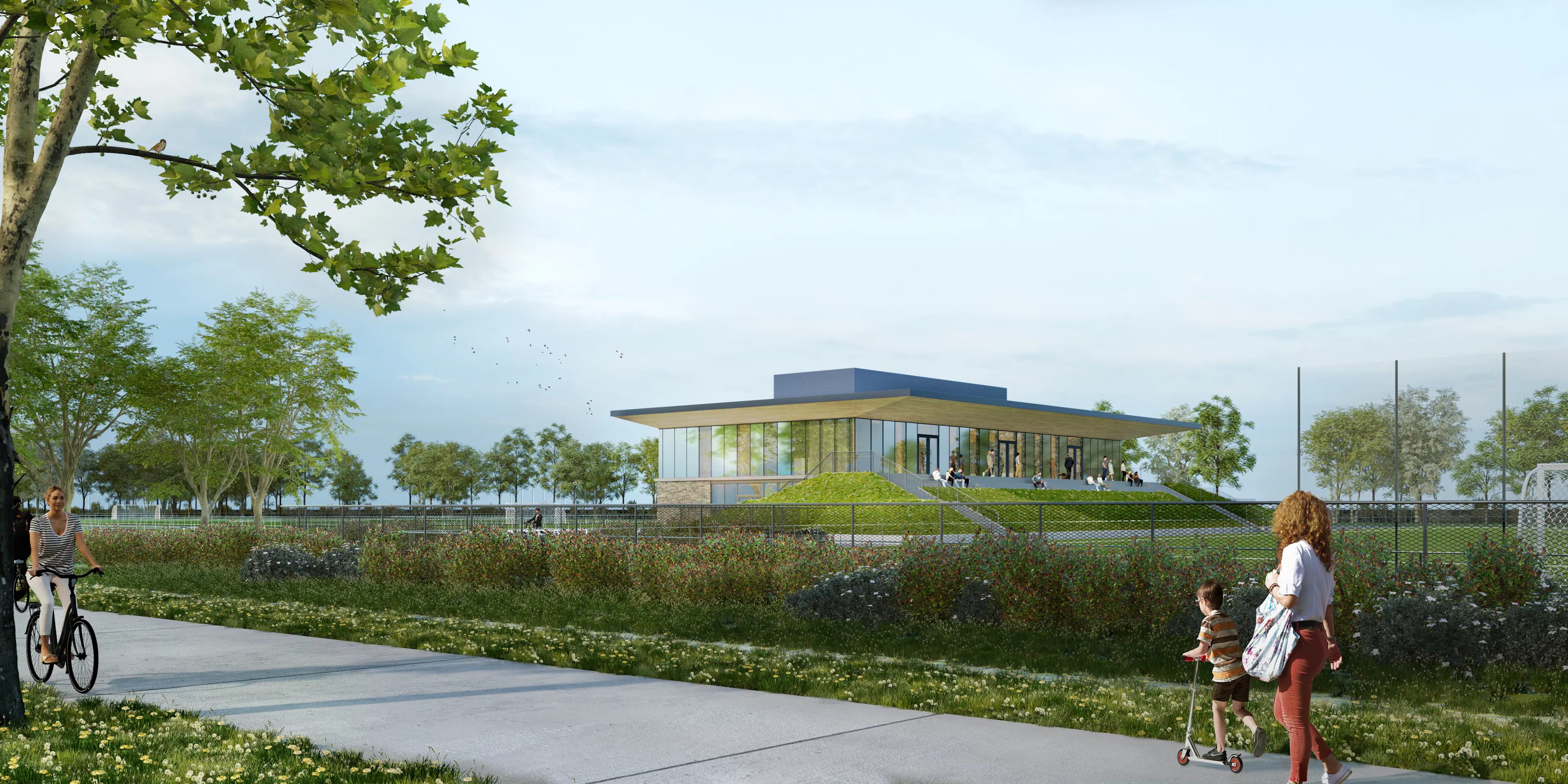 Sports centre Sportoase Groot Schijn, Deurne Belgium — 9