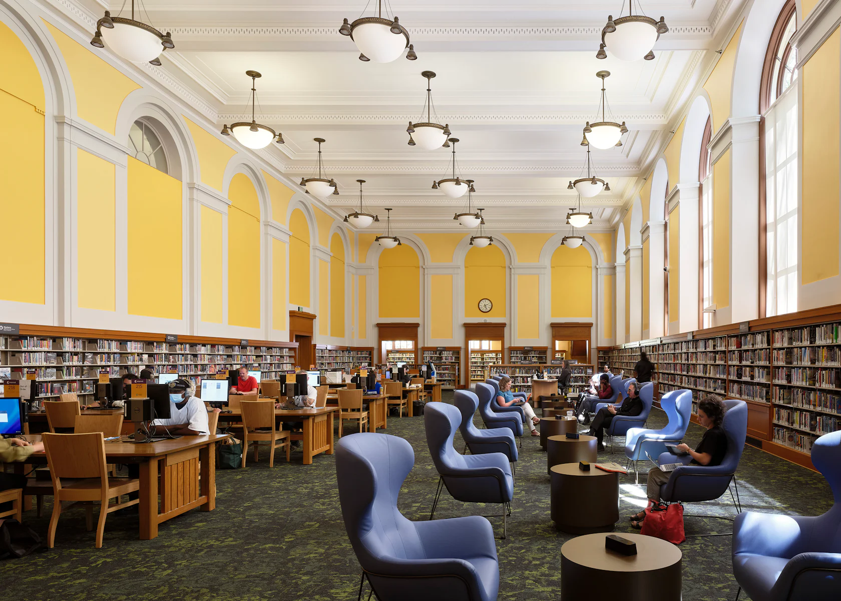 Cs Engineering Library Multnomah County Library Central Library Refresh by Hennebery Eddy ...