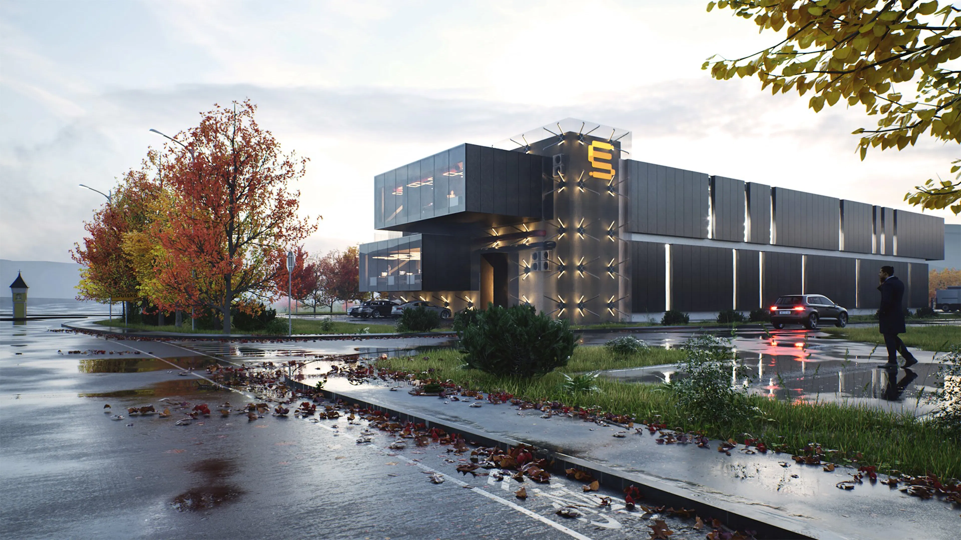 Assembly and storage facility Tajfun