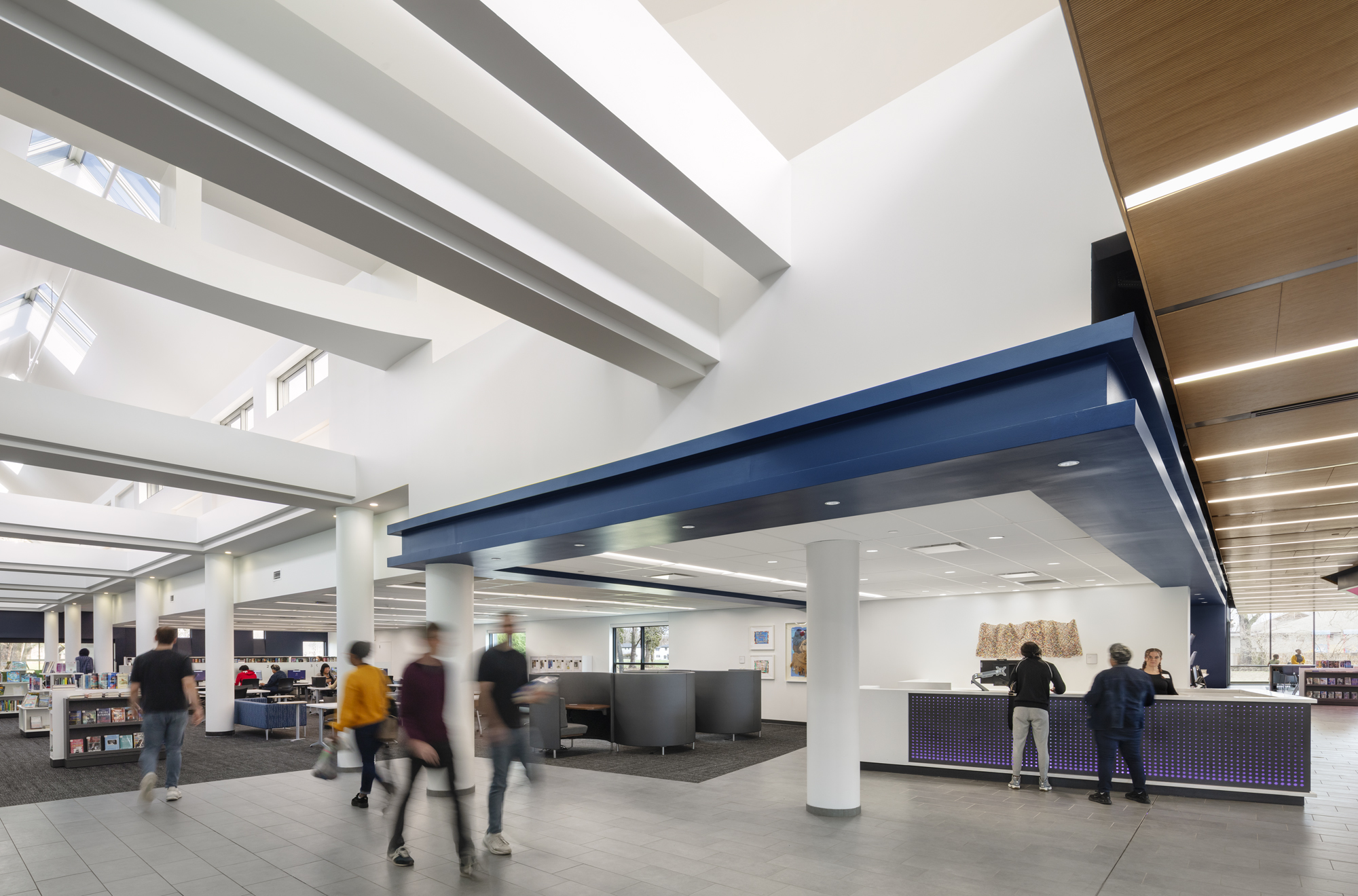 Columbus Metropolitan Libraries, Barnett Branch Library by EVOKE Studio ...