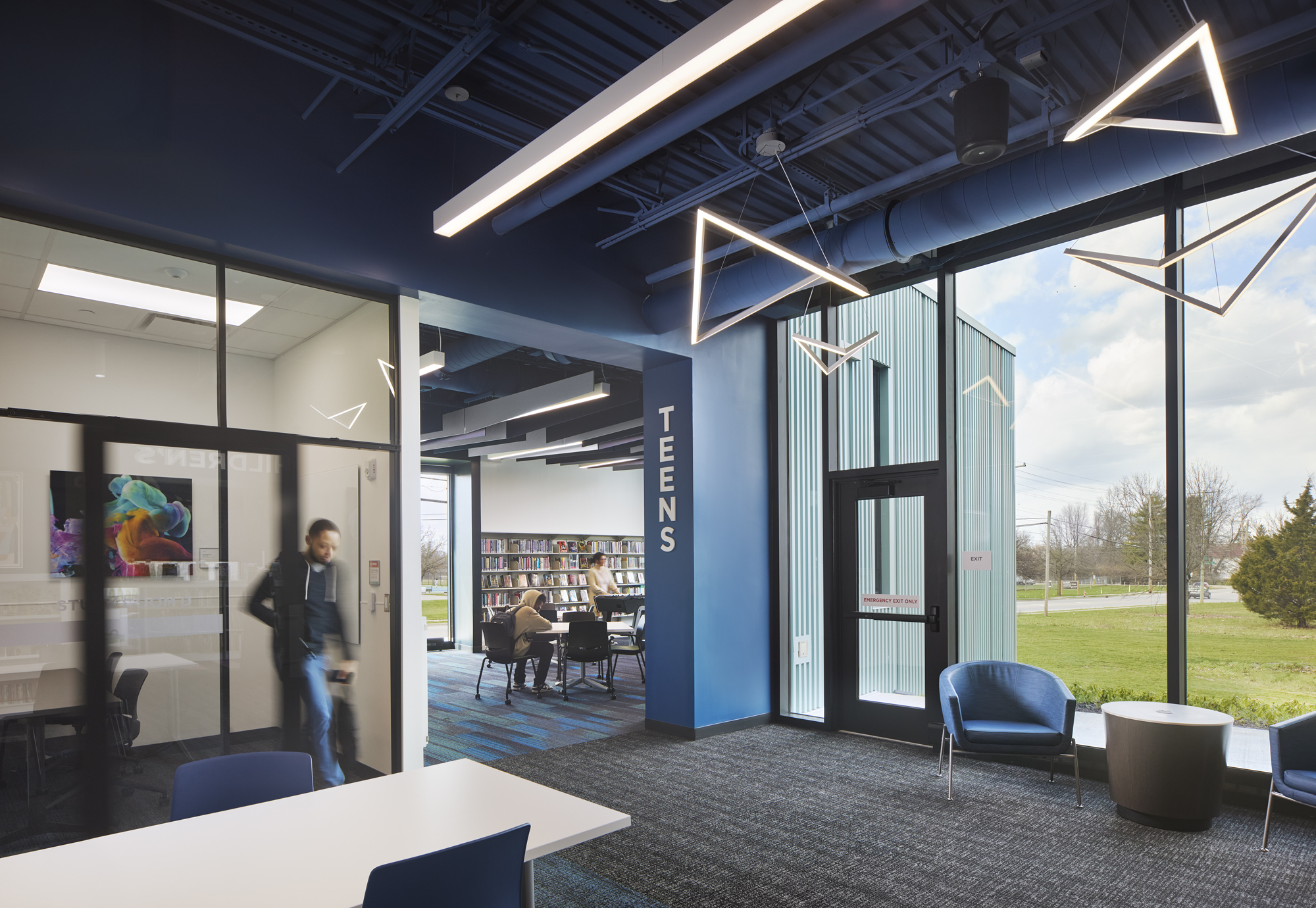 Columbus Metropolitan Libraries, Marion-Franklin Branch Library by ...
